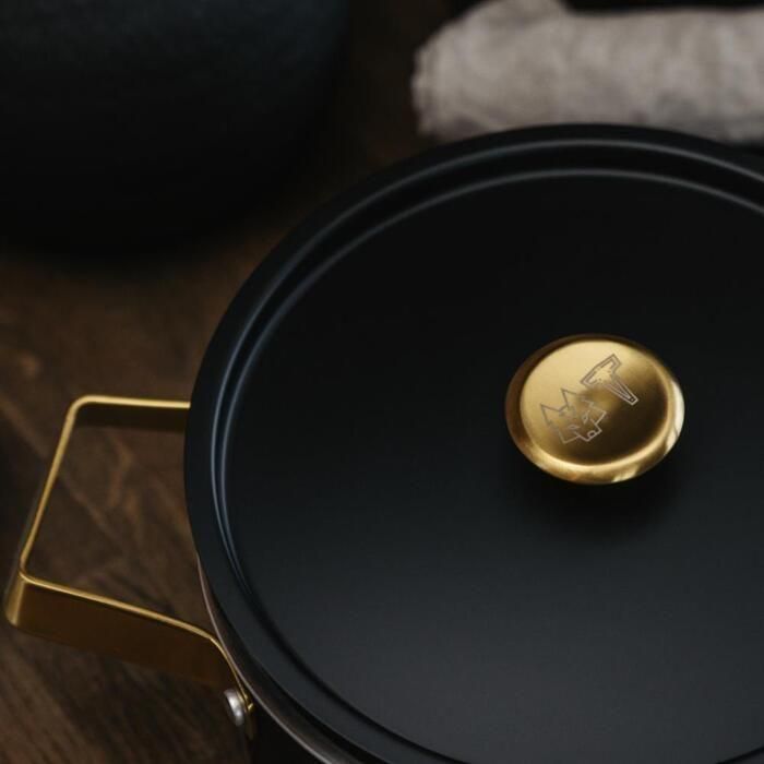 Vargen & Thor Arvet Mandus 2 Gryta 2,8 L svart