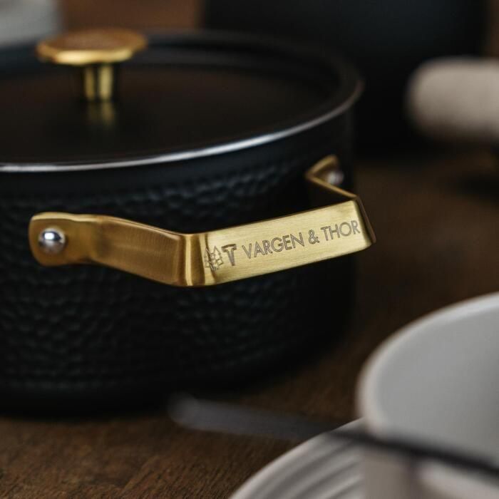 Vargen & Thor Arvet Mandus 2 Gryta 2,8 L svart