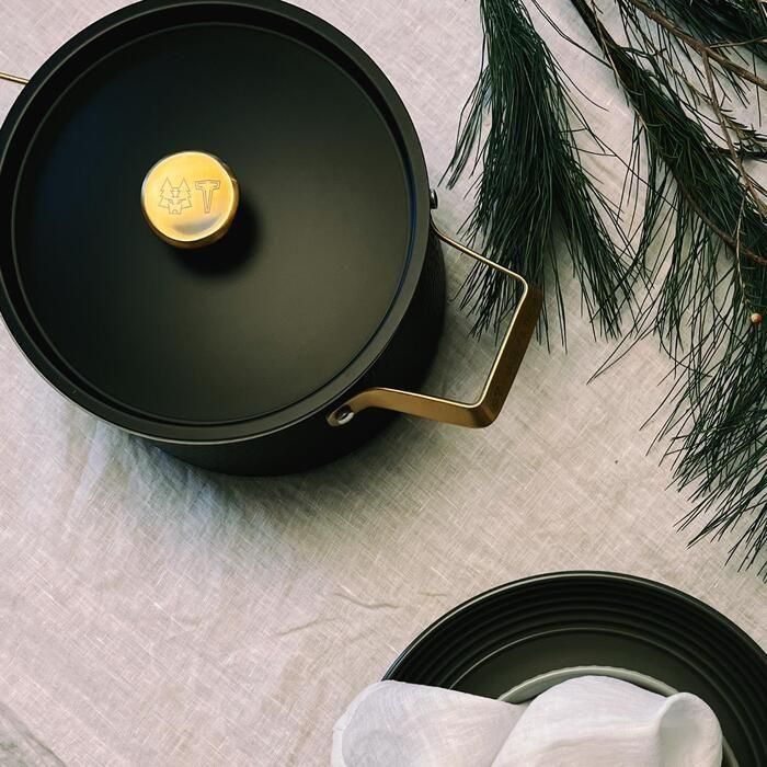 Vargen & Thor Arvet Mandus 2 Gryta 2,8 L svart