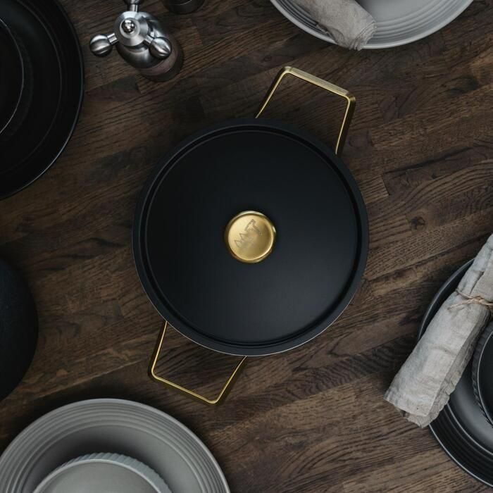 Vargen & Thor Arvet Mandus 2 Gryta 2,8 L svart