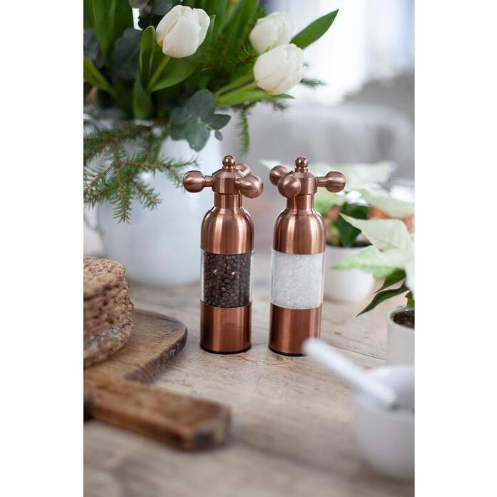 Vargen & Thor Axia Salt- & Pepparkvarn 18 cm 2-pack koppar