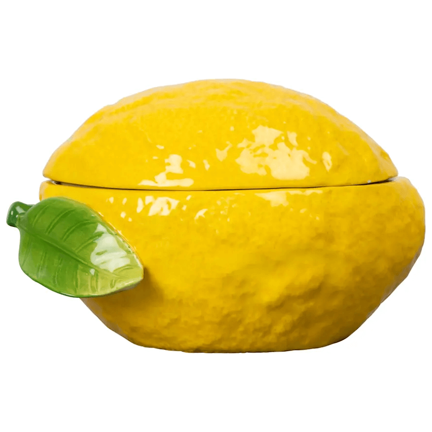 Byon Lemon Skål Med Lock Gul