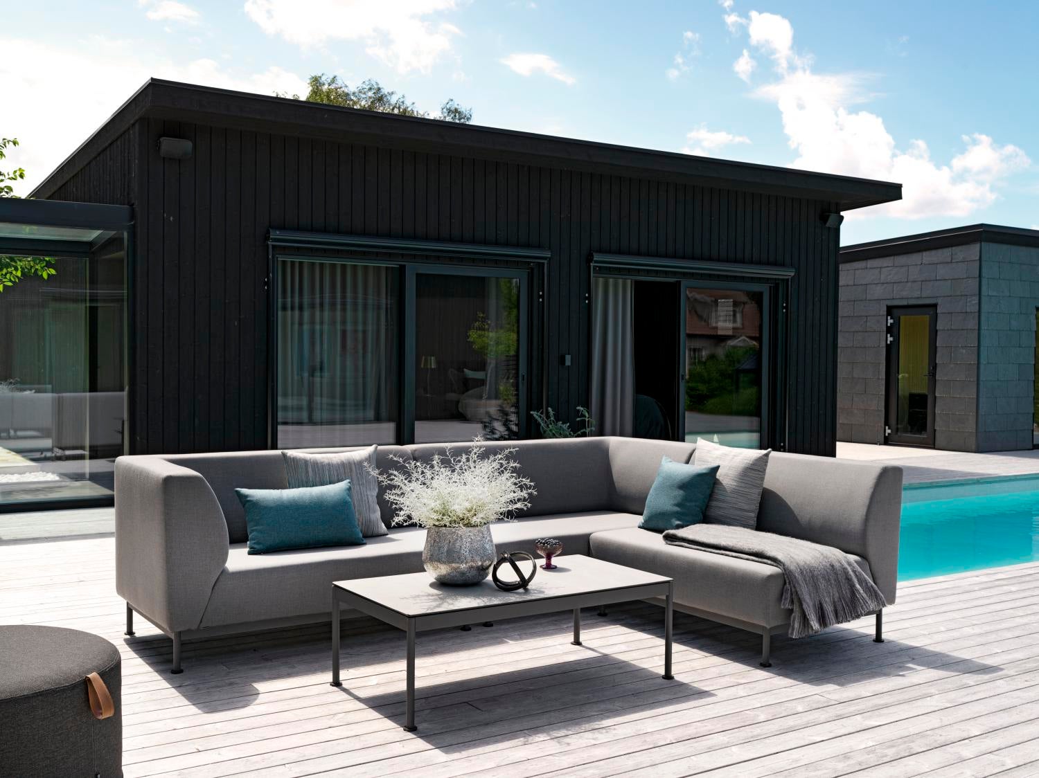 Brafab Norrsken 2-sitssoffa Antracit/Silver lining