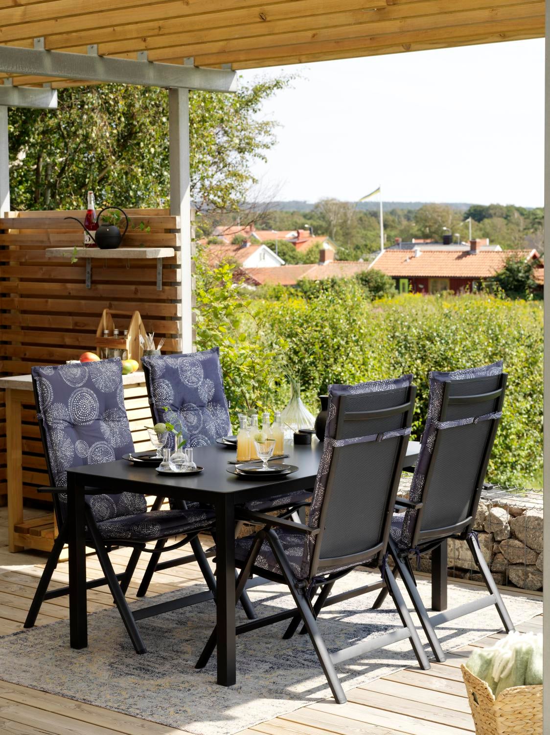 Brafab Rana positionsstol Svart/svart