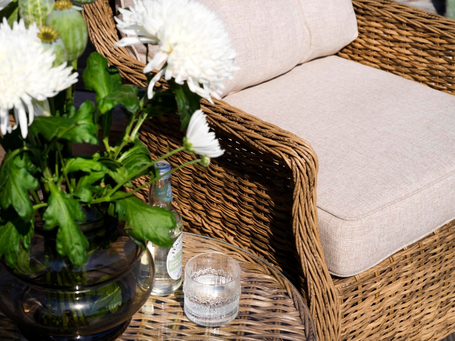 Brafab Vallmo fåtöljset Rustik/Sand