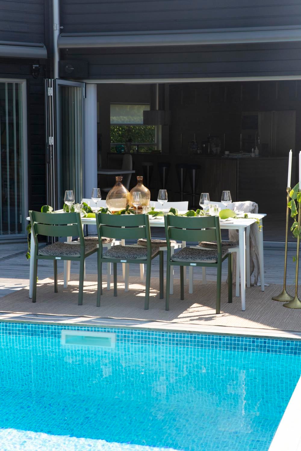 Brafab Nimes matbord Vit 200x98 cm