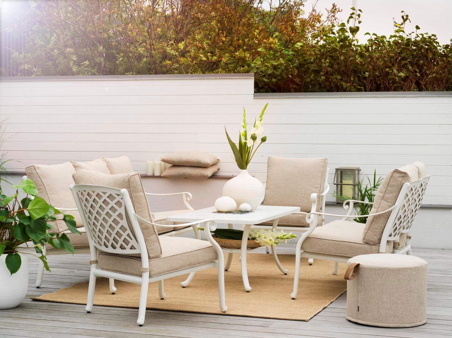 Brafab Arras soffbord Vit 70x125 cm