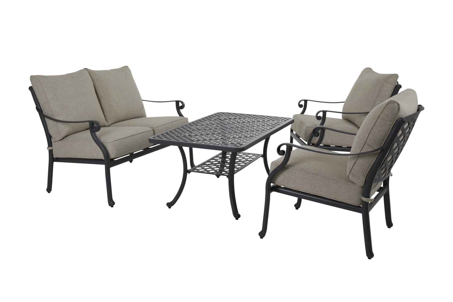 Brafab Arras soffbord Antracit