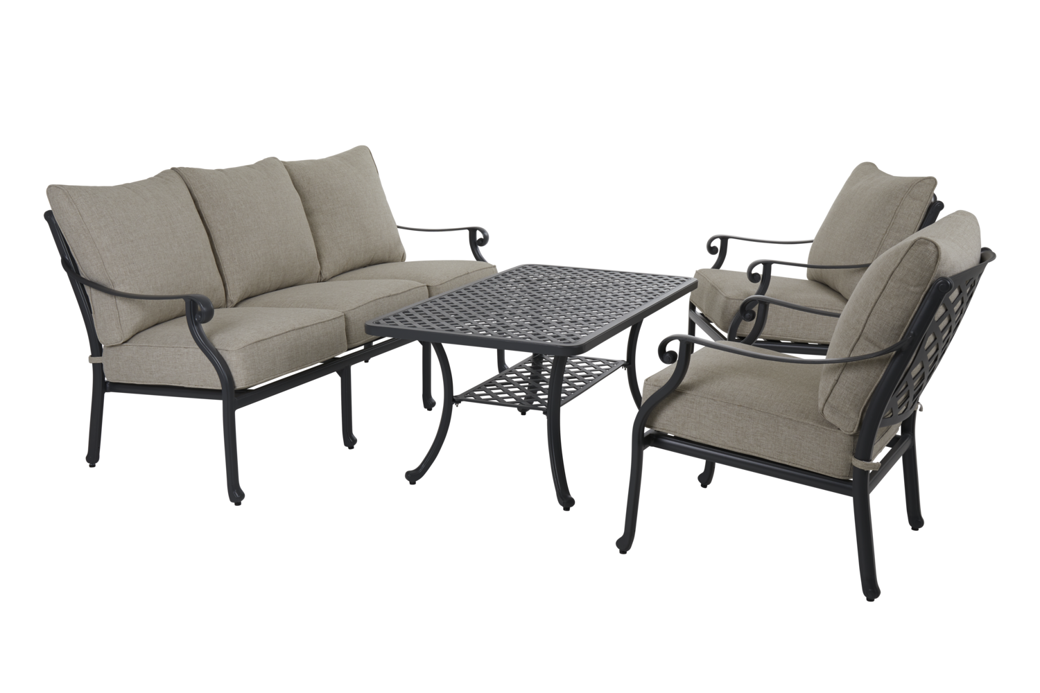 Brafab Arras soffbord Antracit