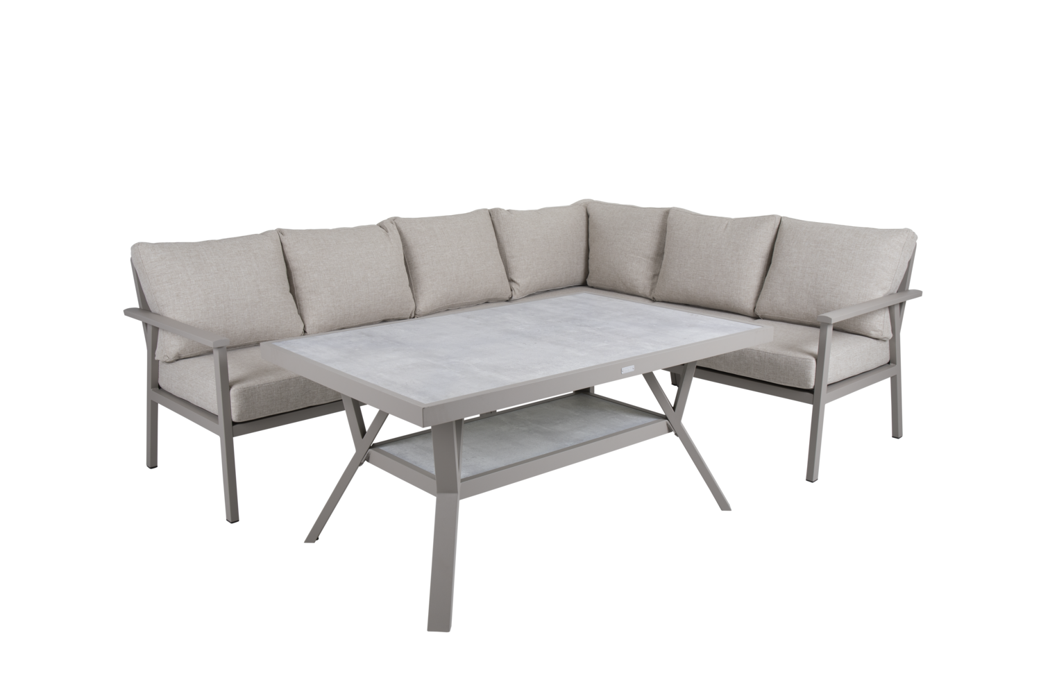 Brafab Samvaro soffbord Khaki/sand 140x90 cm