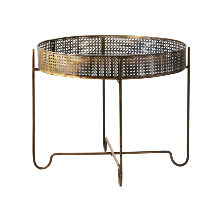 Affari of Sweden THOMAS Bord L, Mässingsfärgad