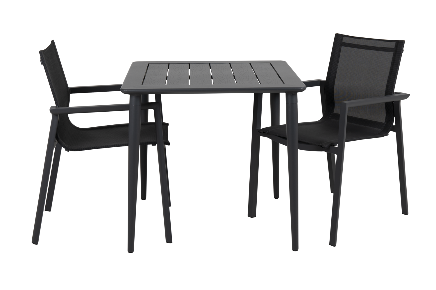 Brafab Delia karmstol Antracit/svart