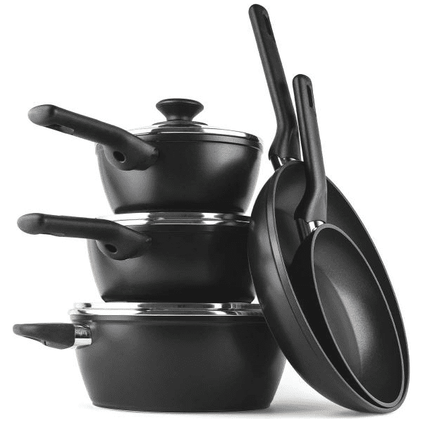 Modern House Kitchen Essentials Grytset 5-pack Svart
