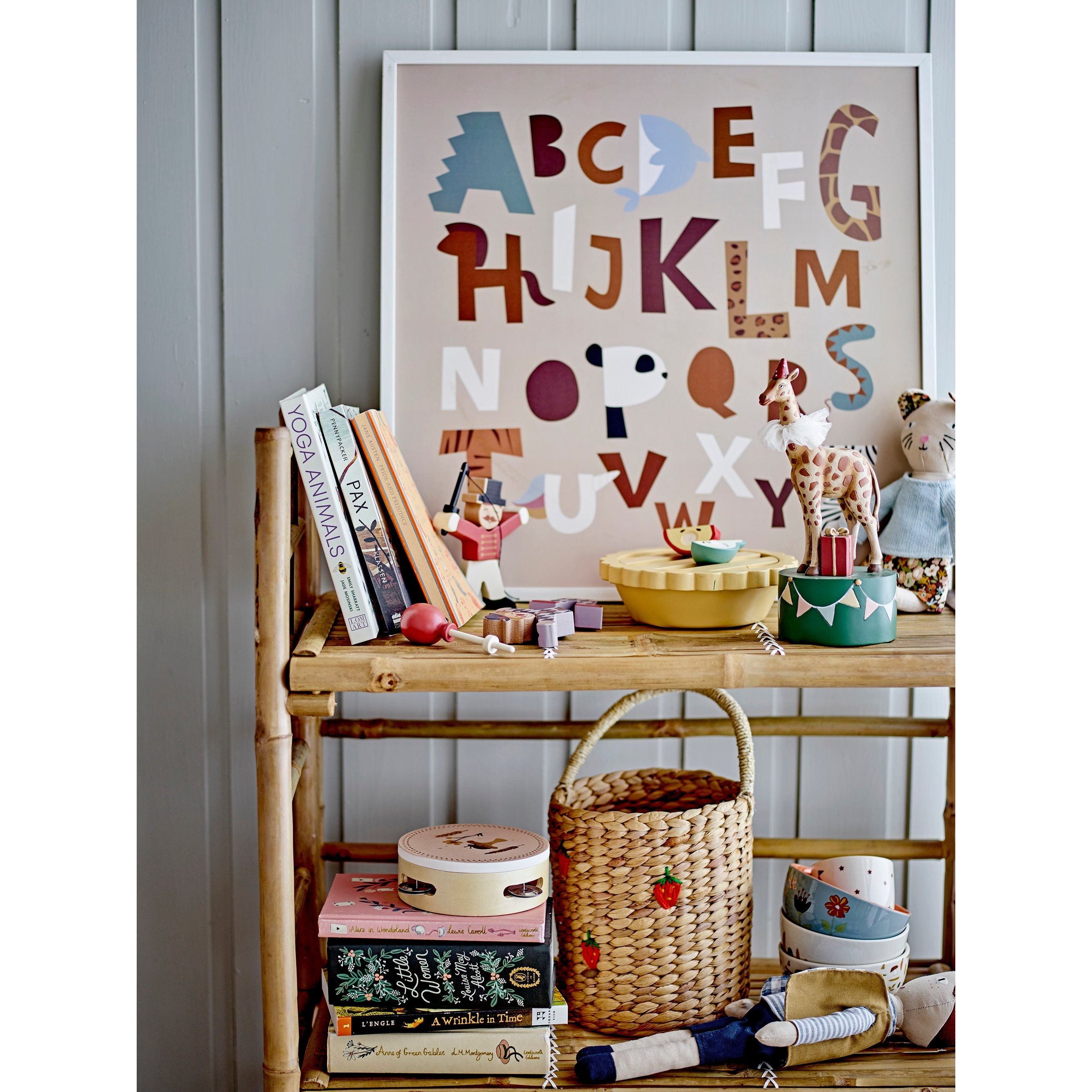 Bloomingville Mini Zep Bokhylla, Natur, Bambus