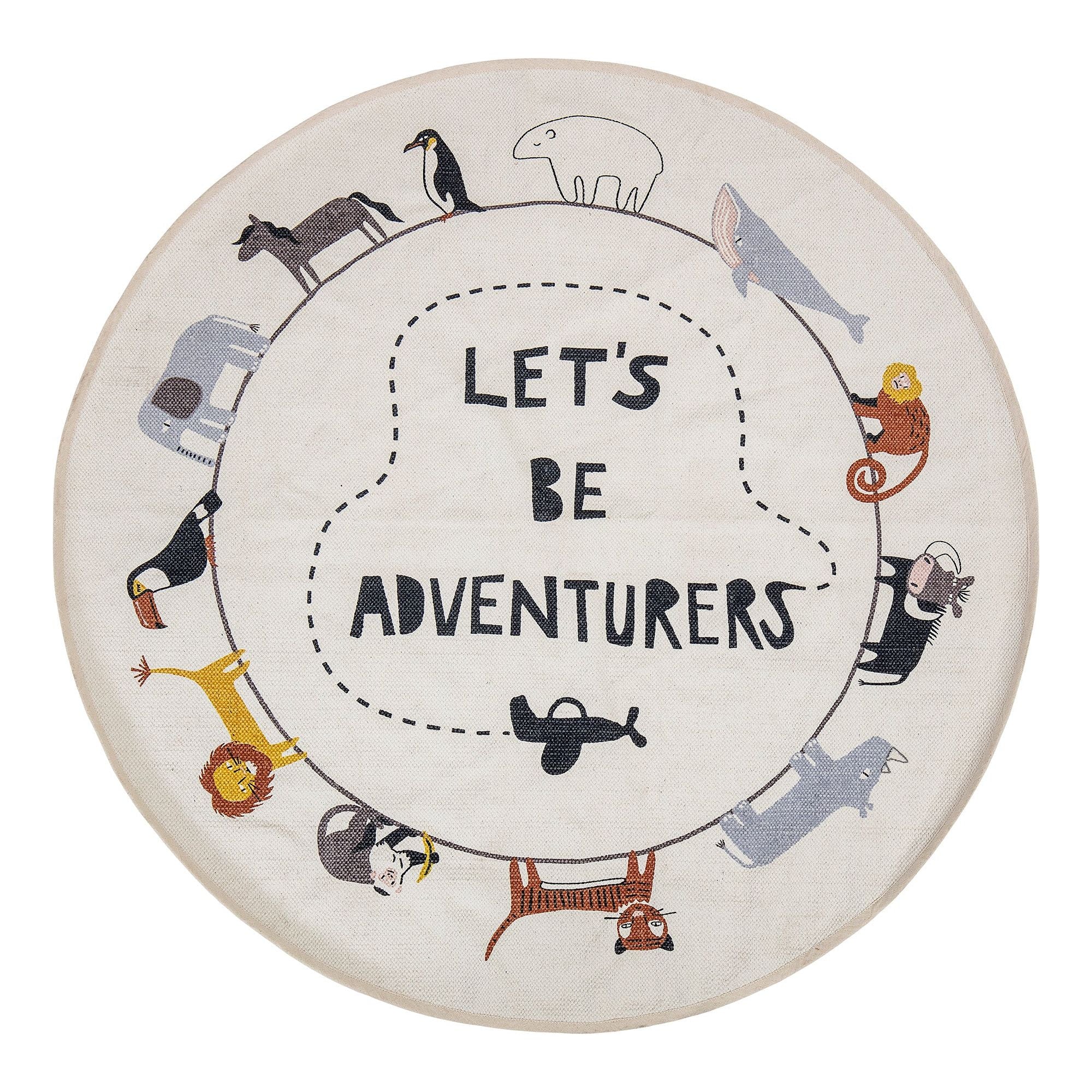 Bloomingville Mini Leopold Matta, Natur, Bomull