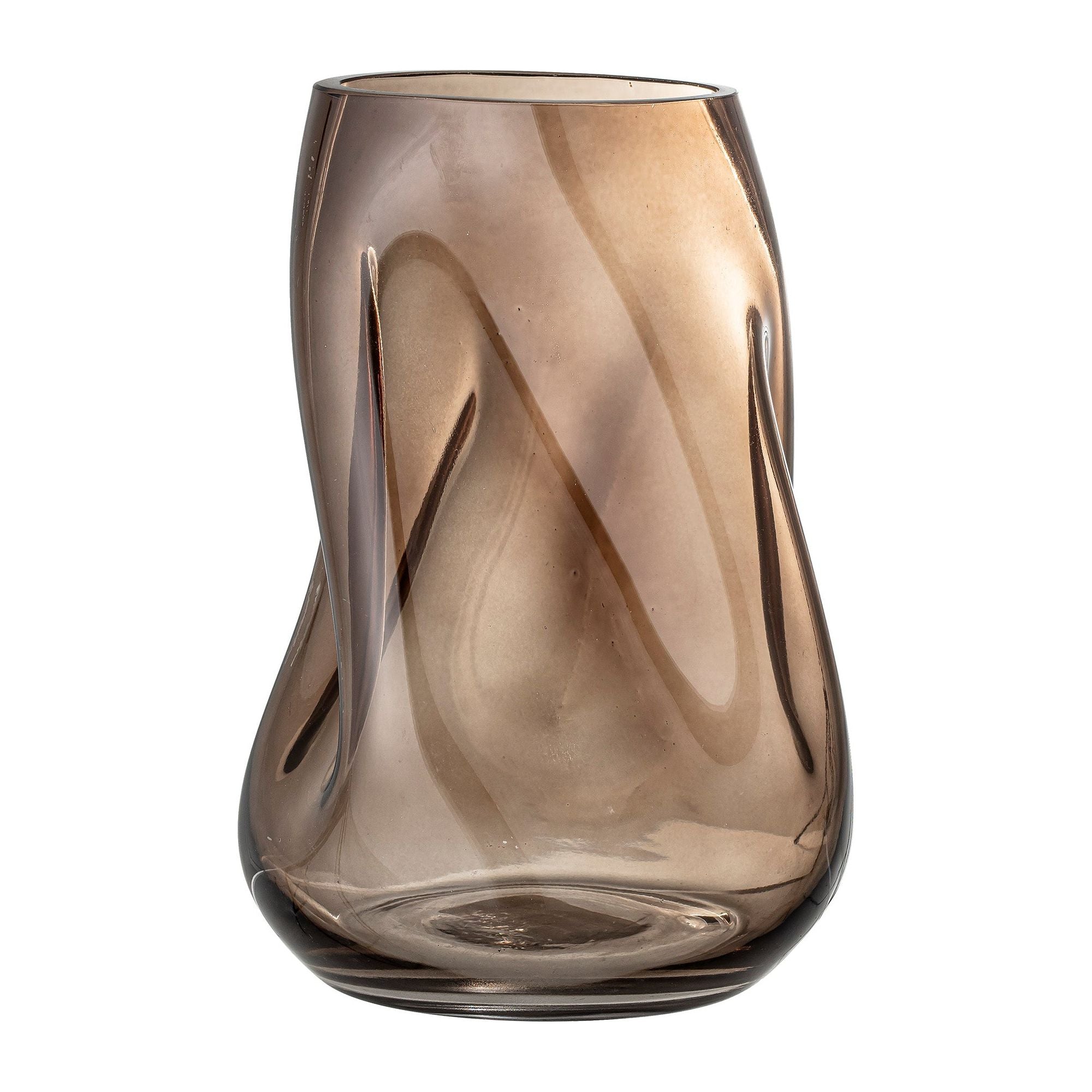 Bloomingville Ingolf Vas, Brun, Glas