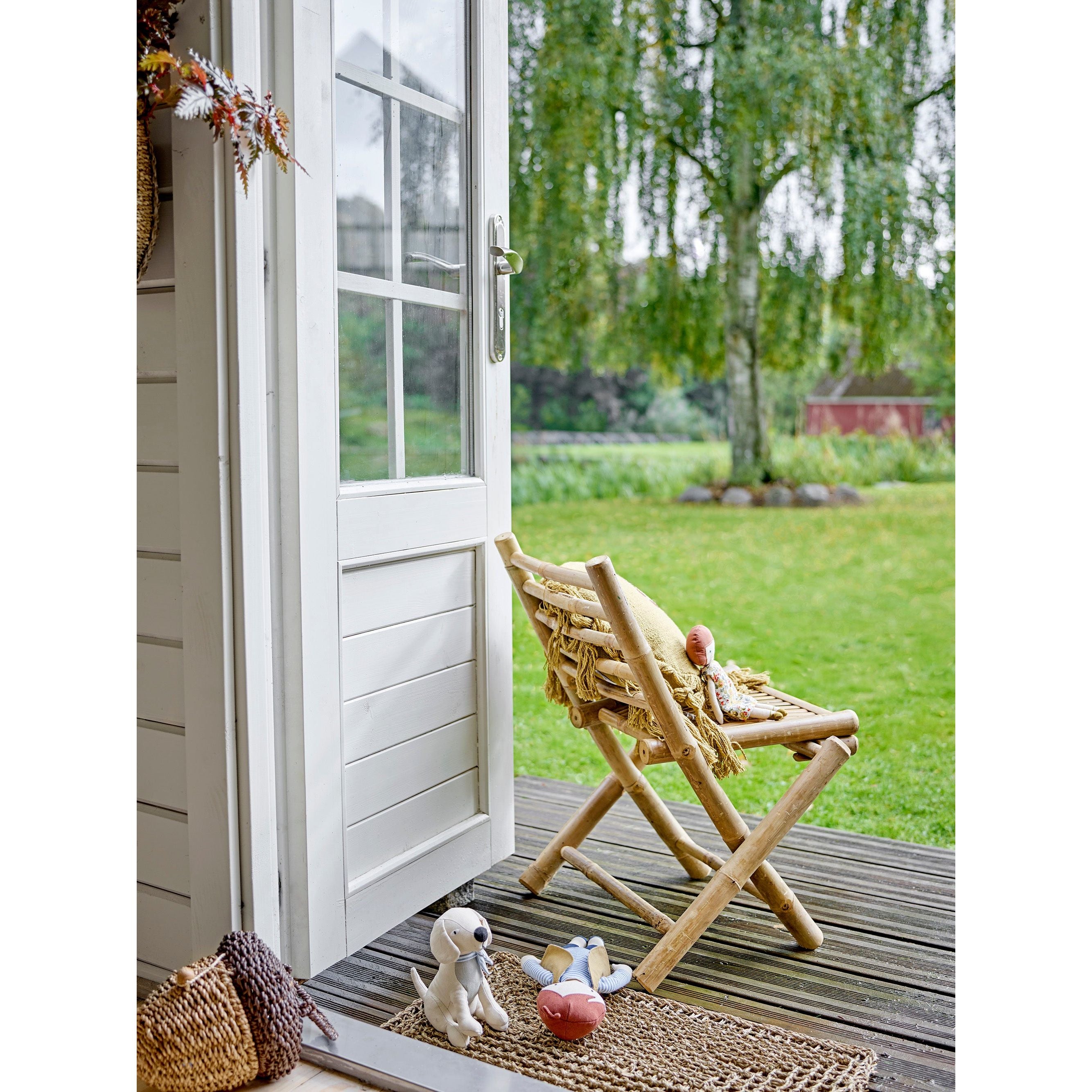 Bloomingville Mini Hilbert Docka, Blå, Linne