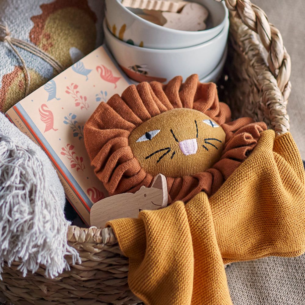 Bloomingville Mini Elvin Snuttefilt, Brun, Bomull OEKO-TEX®