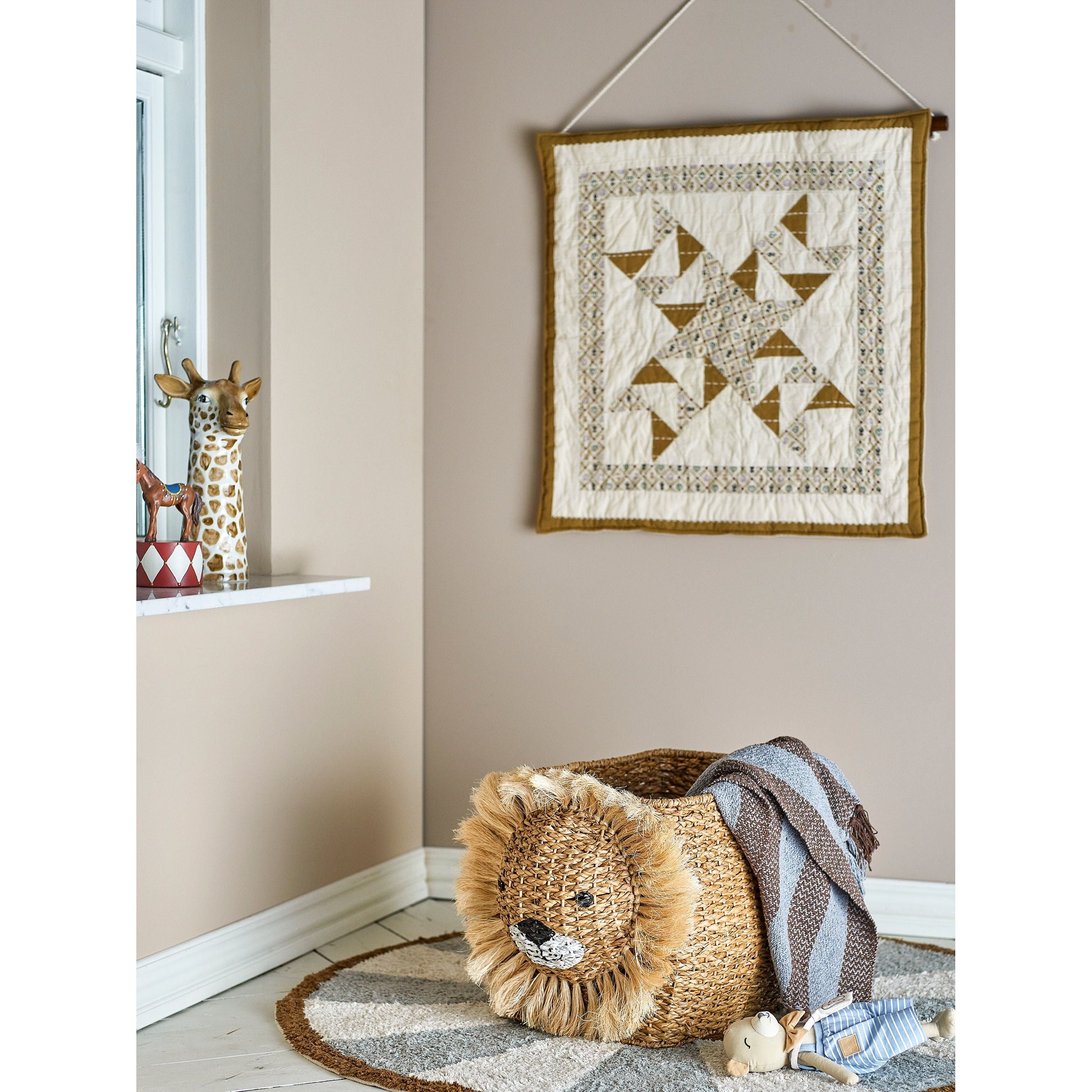 Bloomingville Mini Harrison Korg, Nature, Bankuangräs