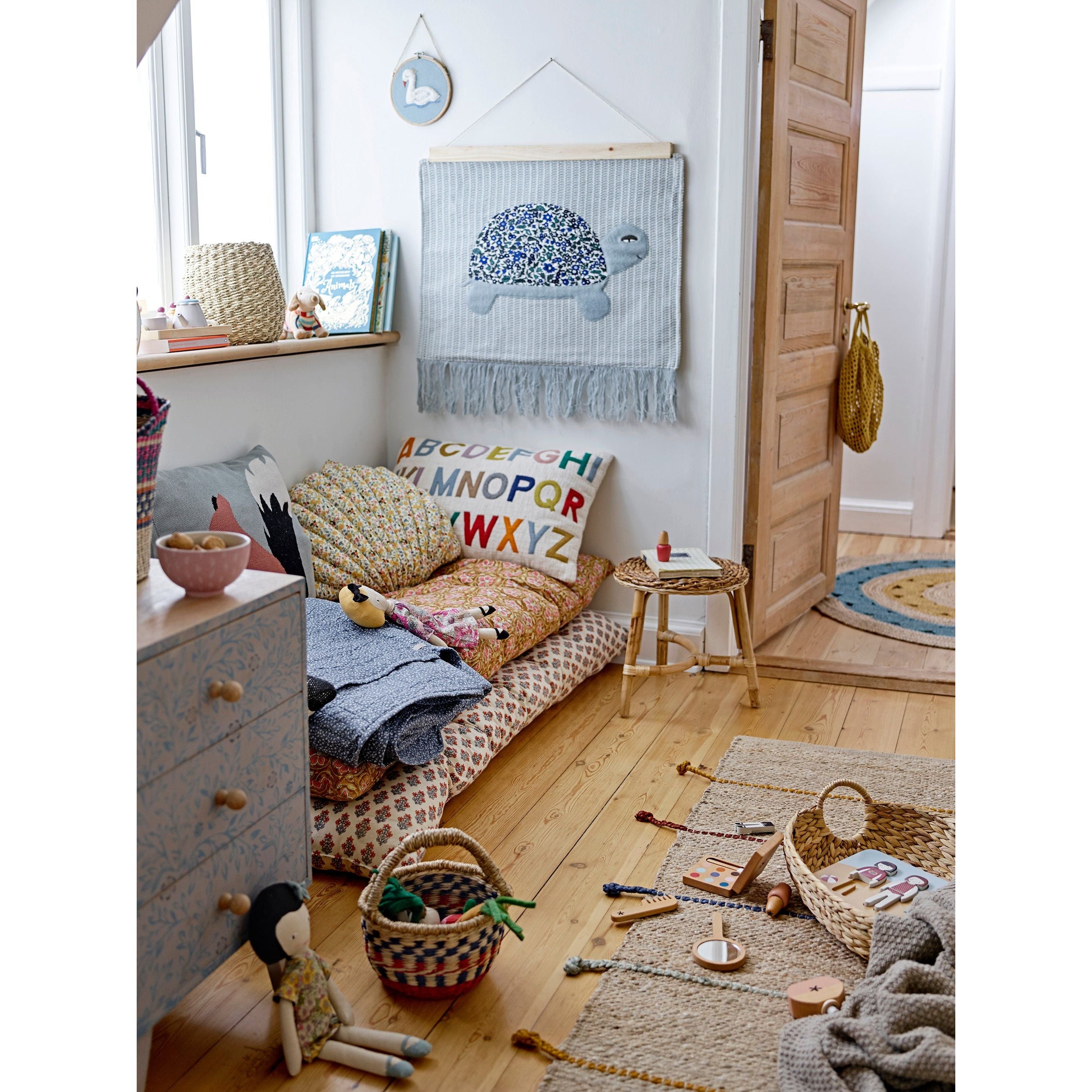 Bloomingville Mini Lexi Kuddfodral, Natur, Bomull