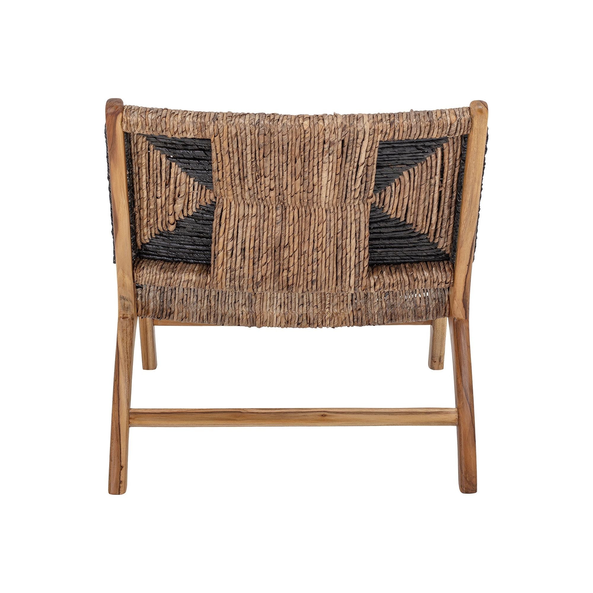 Creative Collection Grant Loungestol, Svart, Teak