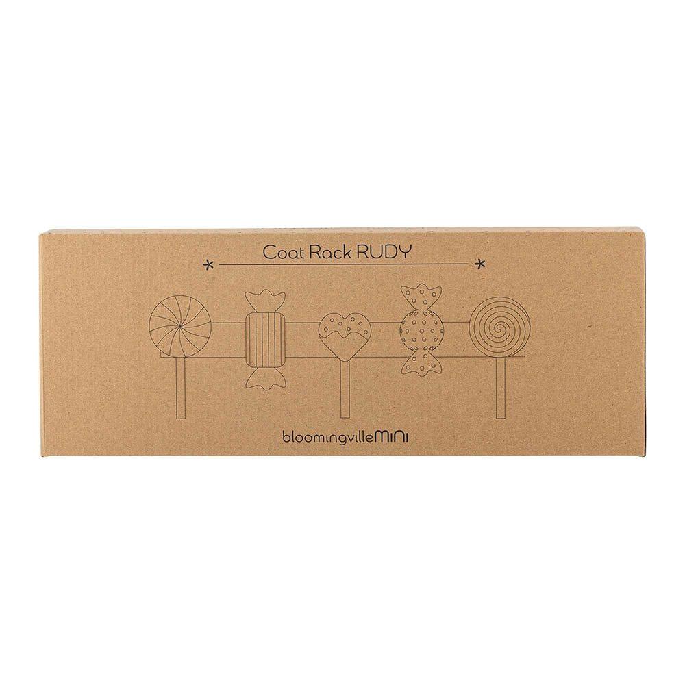 Bloomingville Mini Rudy Klädhängare, Brun, FSC®100%, MDF