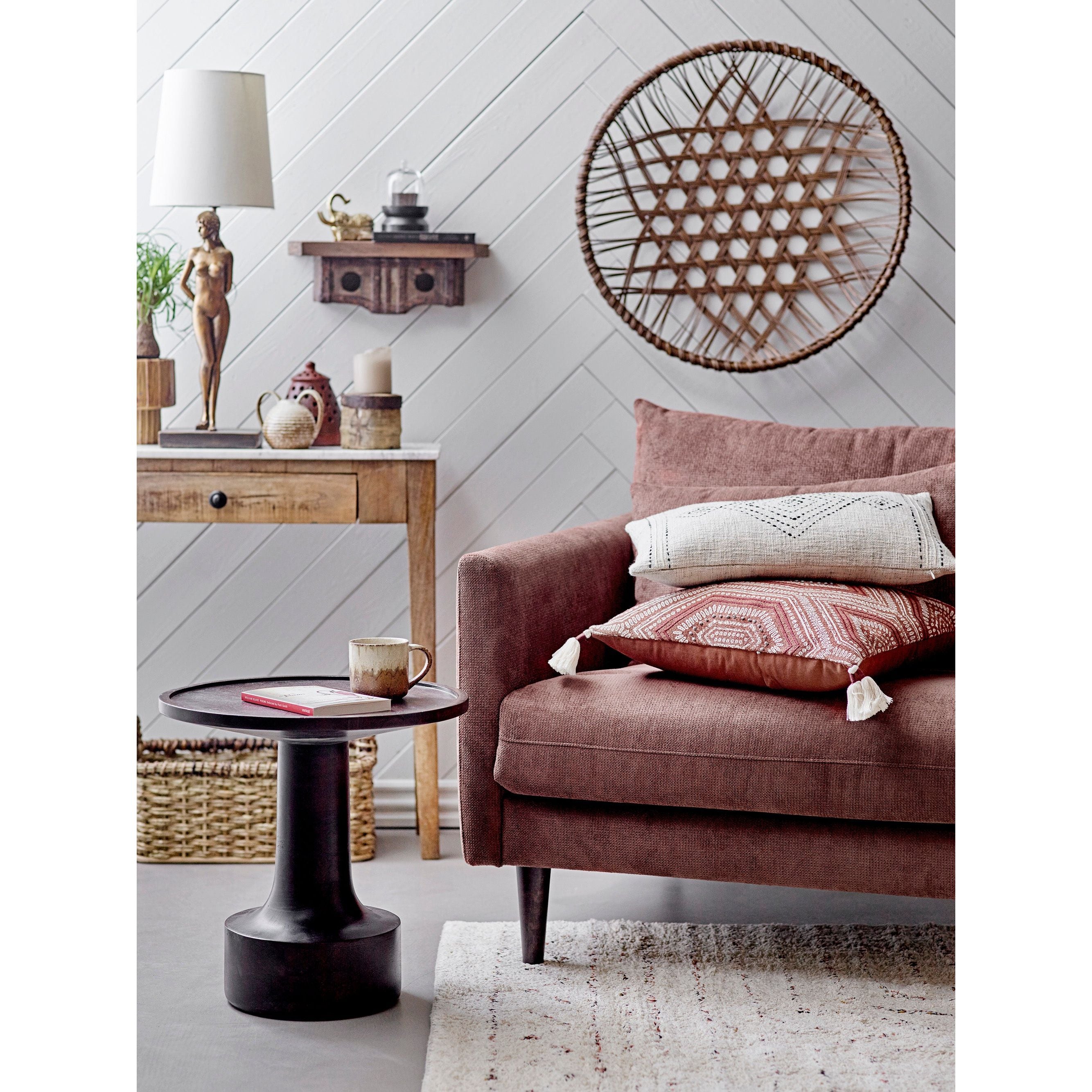 Creative Collection Feluka Kudde, Brun, Bomull