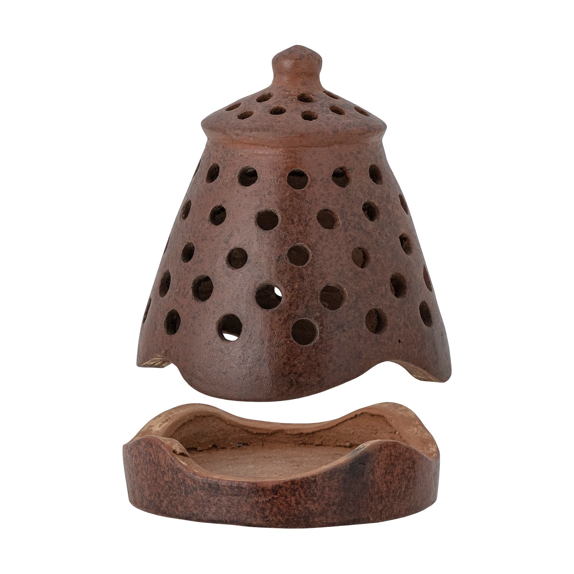 Creative Collection Norra Votivljus, Brun, Terrakotta