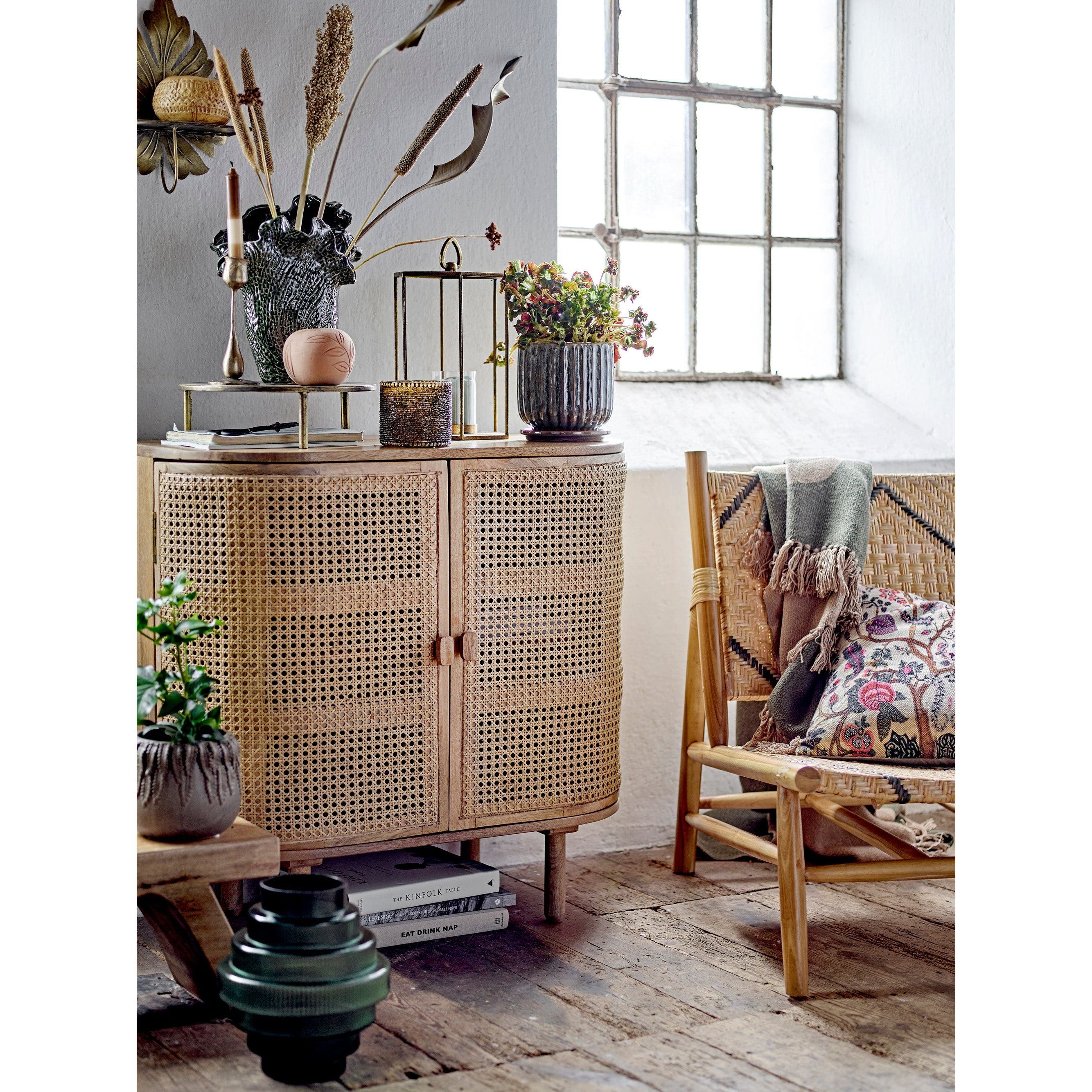 Creative Collection Zally Blomkruka, Brun, Stengods