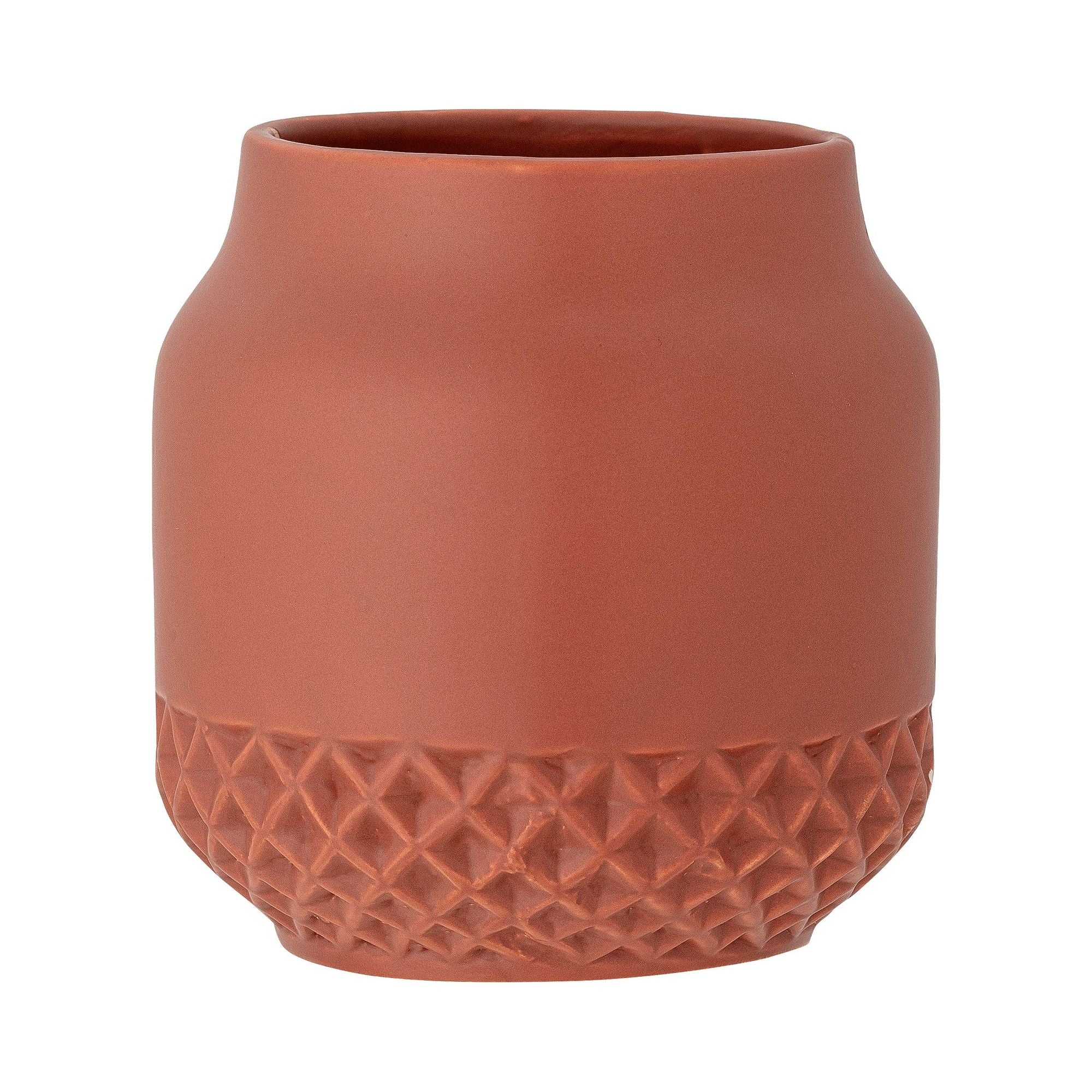 Bloomingville Holden Blomkruka, Röd, Stengods