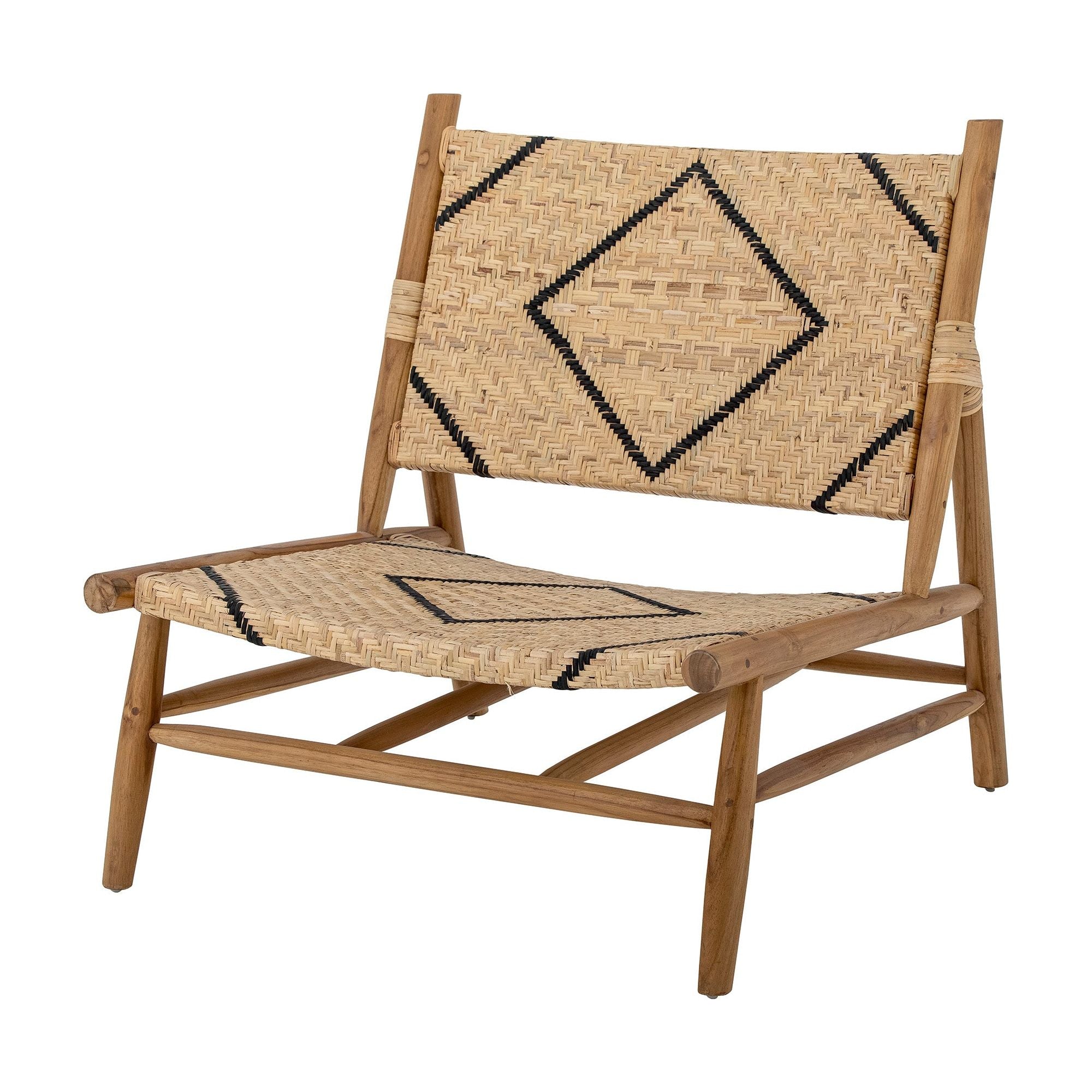 Creative Collection Lennox Loungestol, Natur, Teak