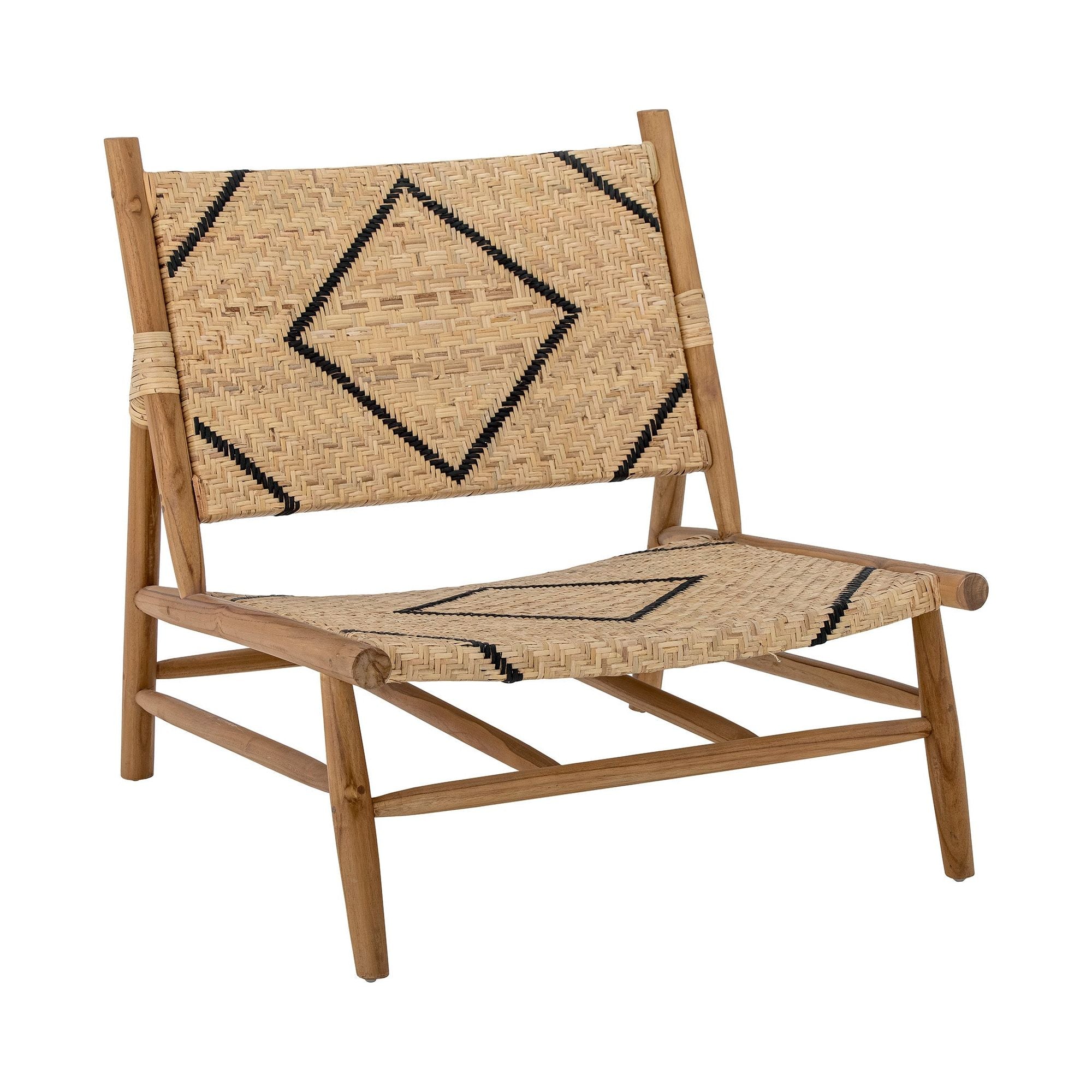 Creative Collection Lennox Loungestol, Natur, Teak