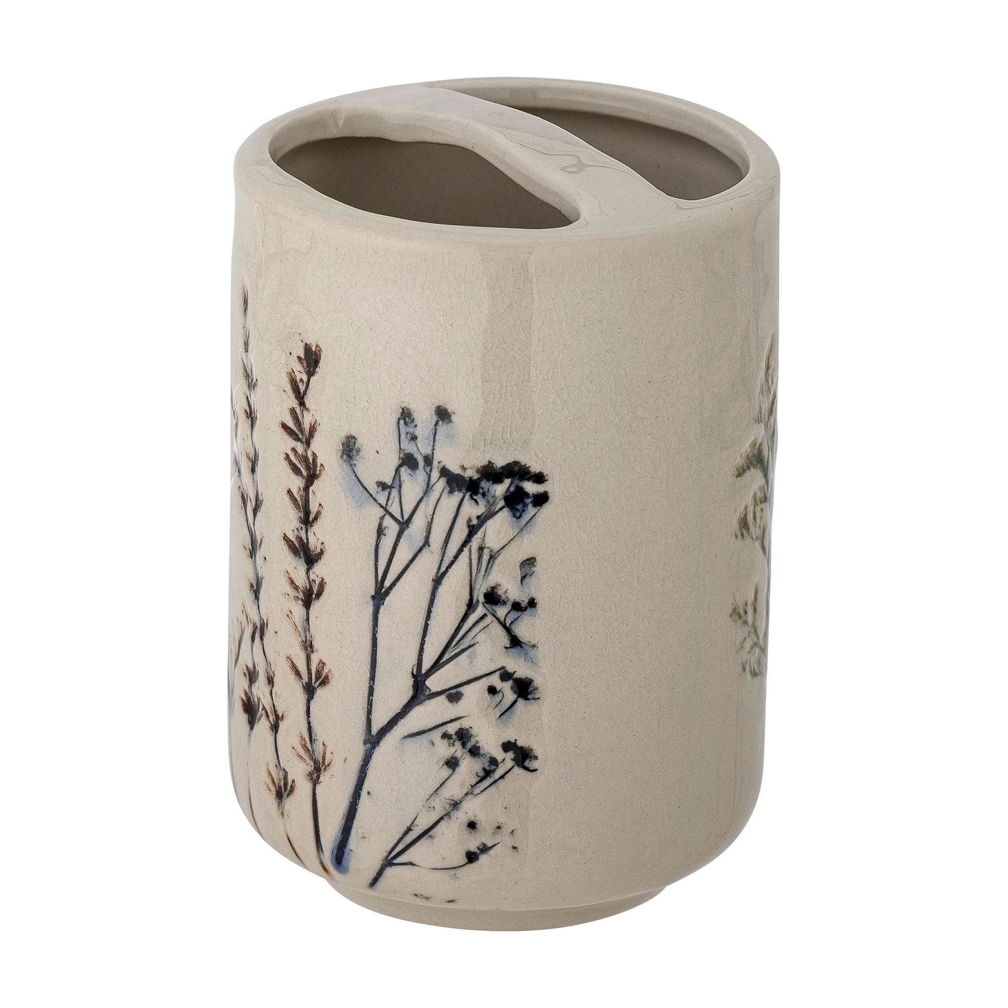 Bloomingville Bea Tvålpumpsset, Natur, Stengods