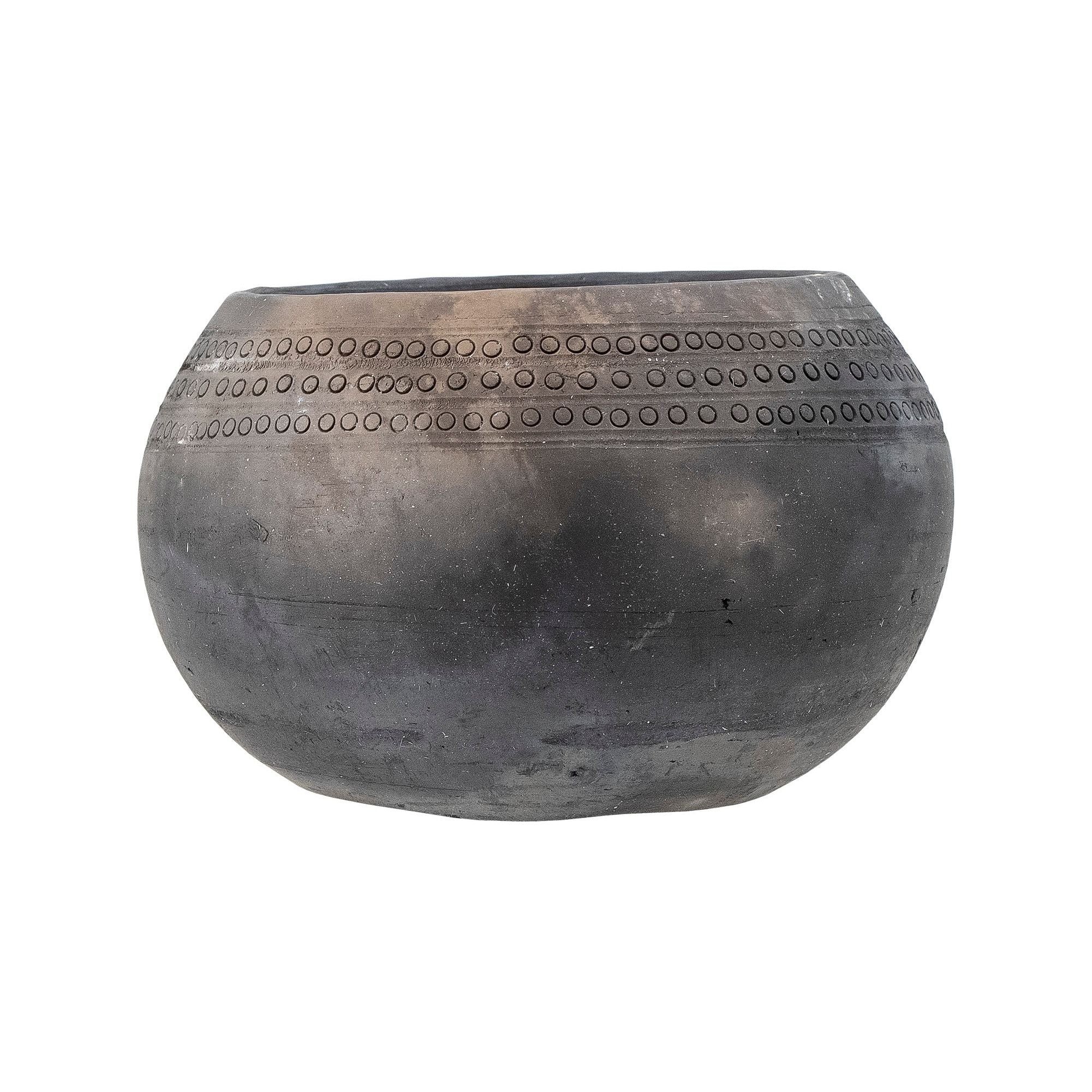 Creative Collection Loane Deco Skål, Brun, Terrakotta