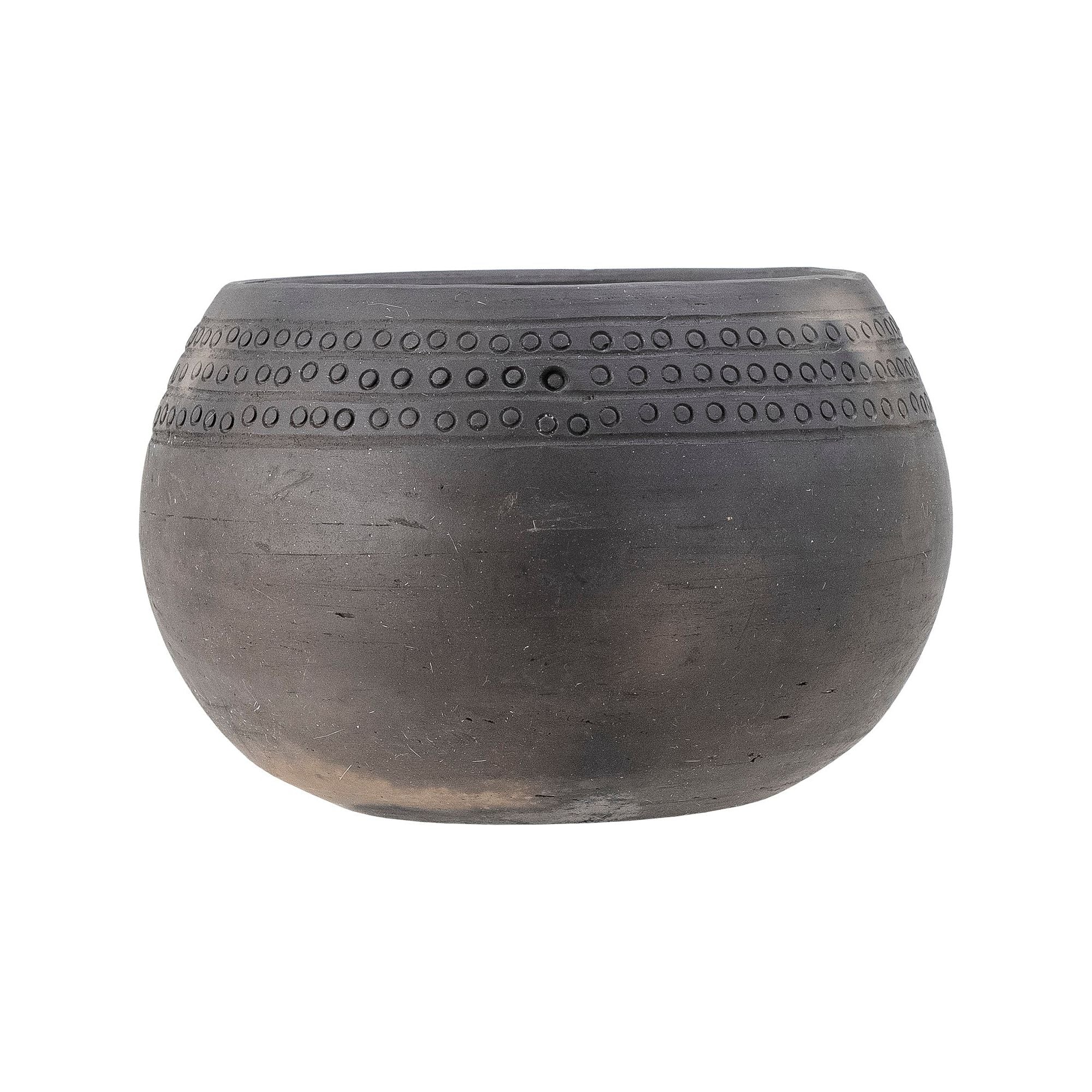 Creative Collection Loane Deco Skål, Brun, Terrakotta