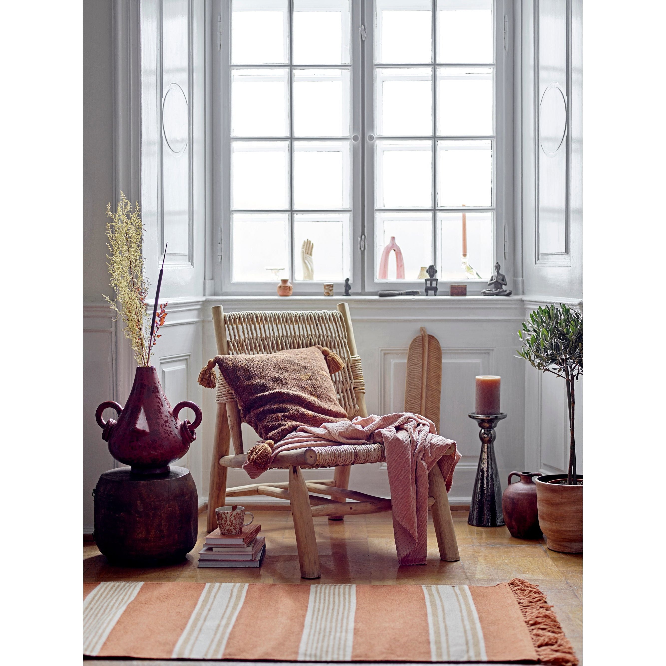 Bloomingville Ruthy Loungestol, Natur, Teak