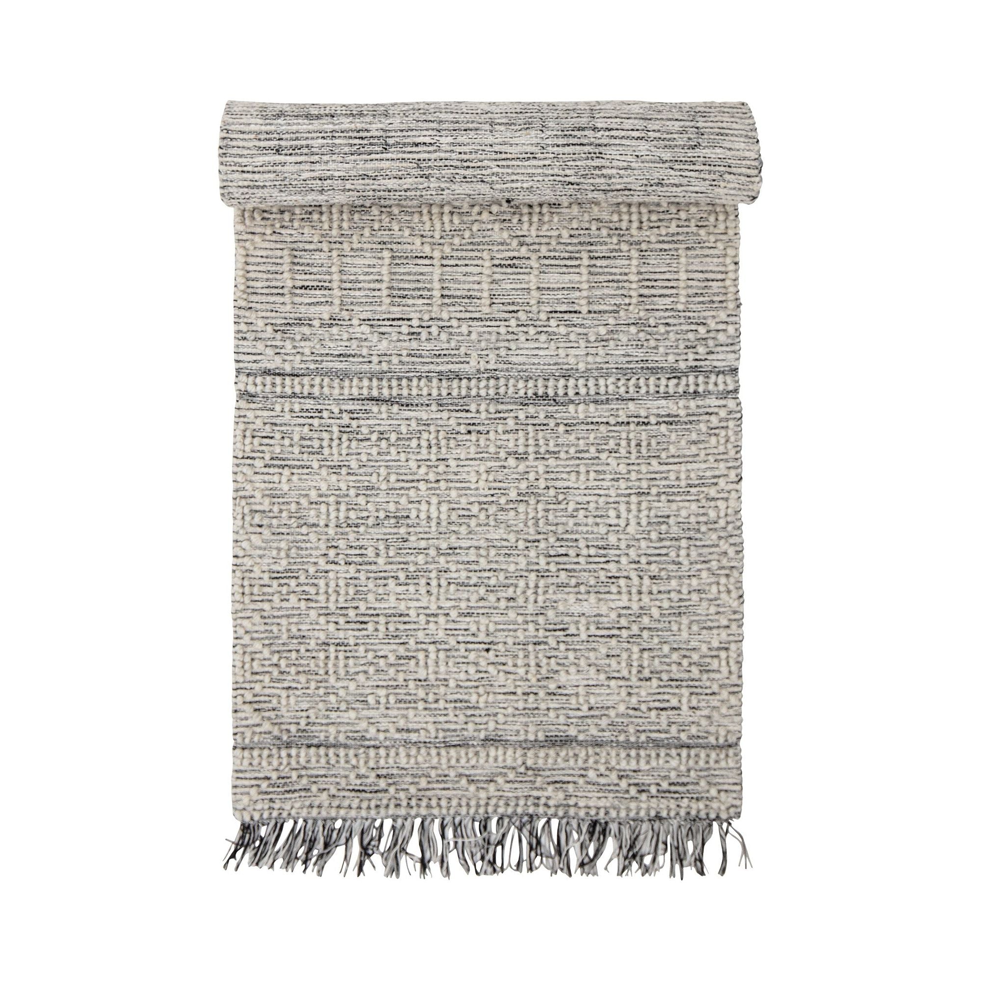 Creative Collection Maisy Matta, Grå, Polyester