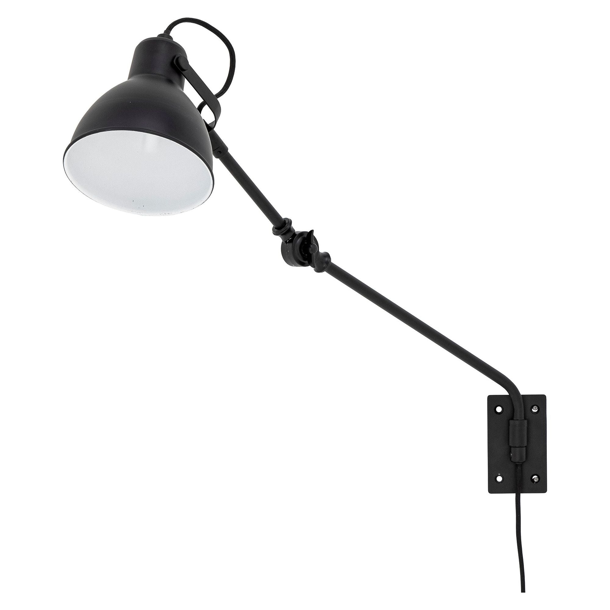 Creative Collection Jili Vägglampa, Svart, Metall
