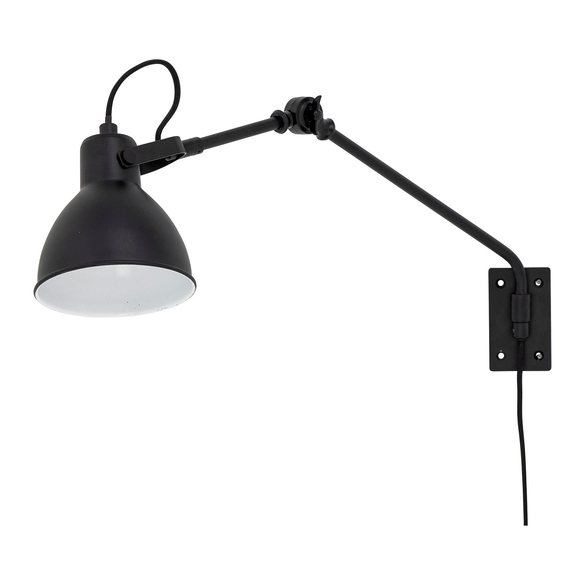 Creative Collection Jili Vägglampa, Svart, Metall