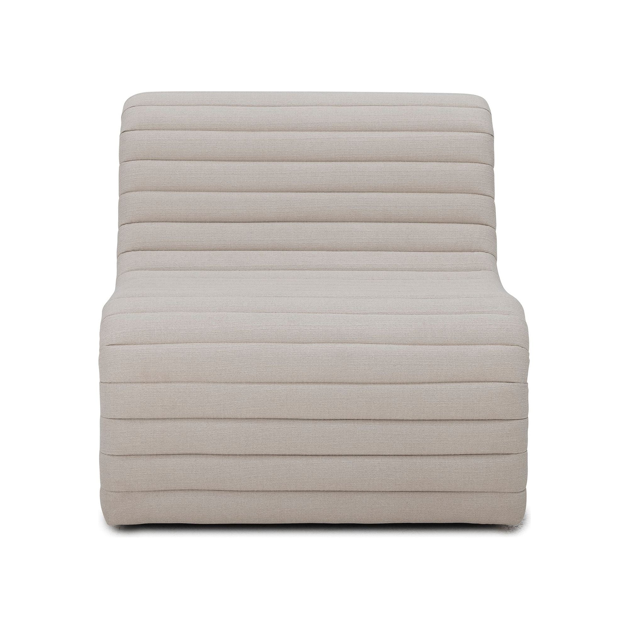 Bloomingville Allure Loungestol, Natur, Polyester