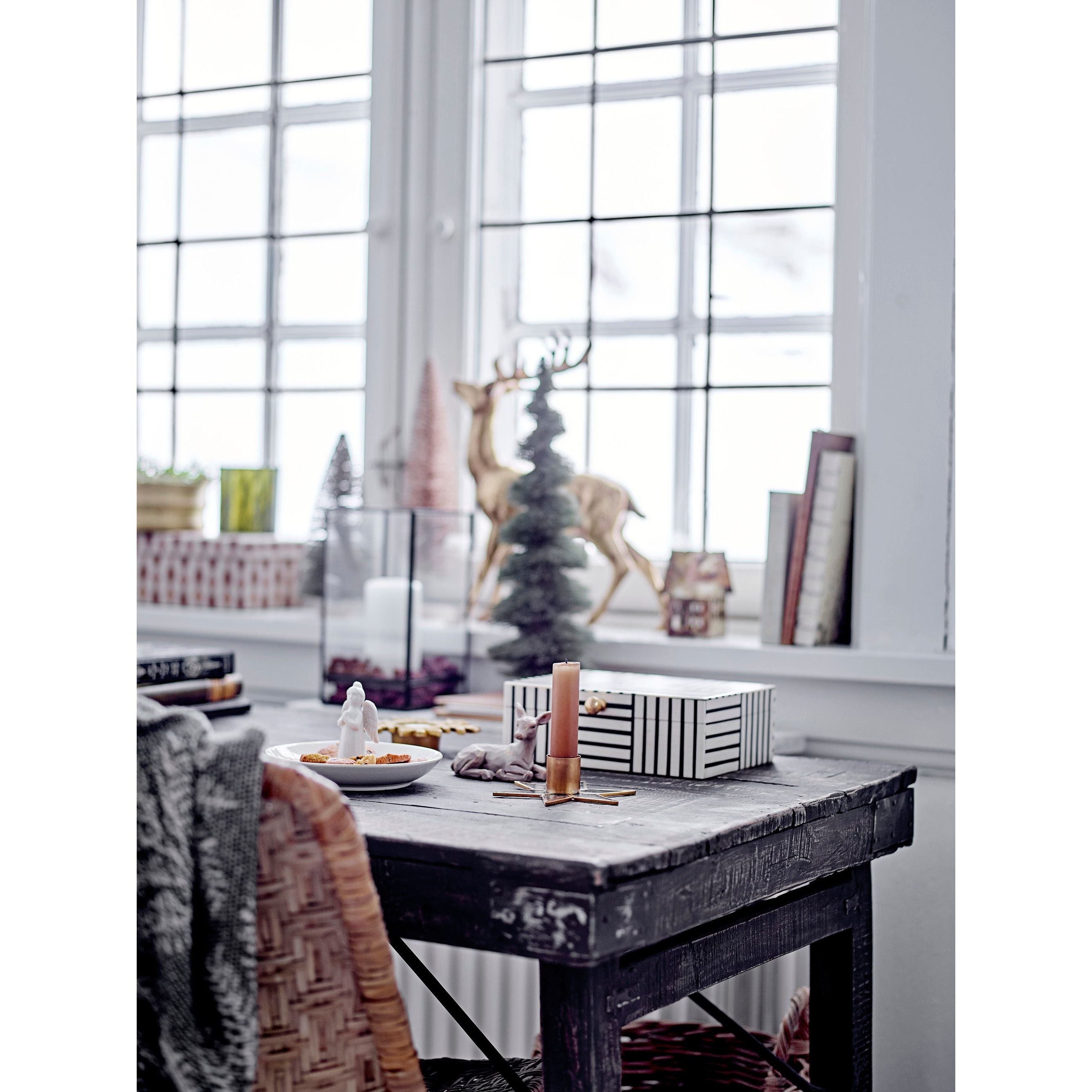 Bloomingville Tuan Deco, Brun, Polyresin