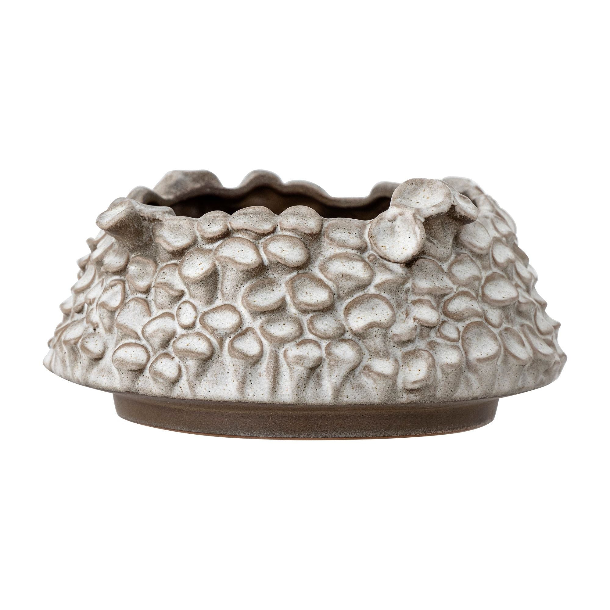 Creative Collection Geran Blomkruka, Grå, Stengods