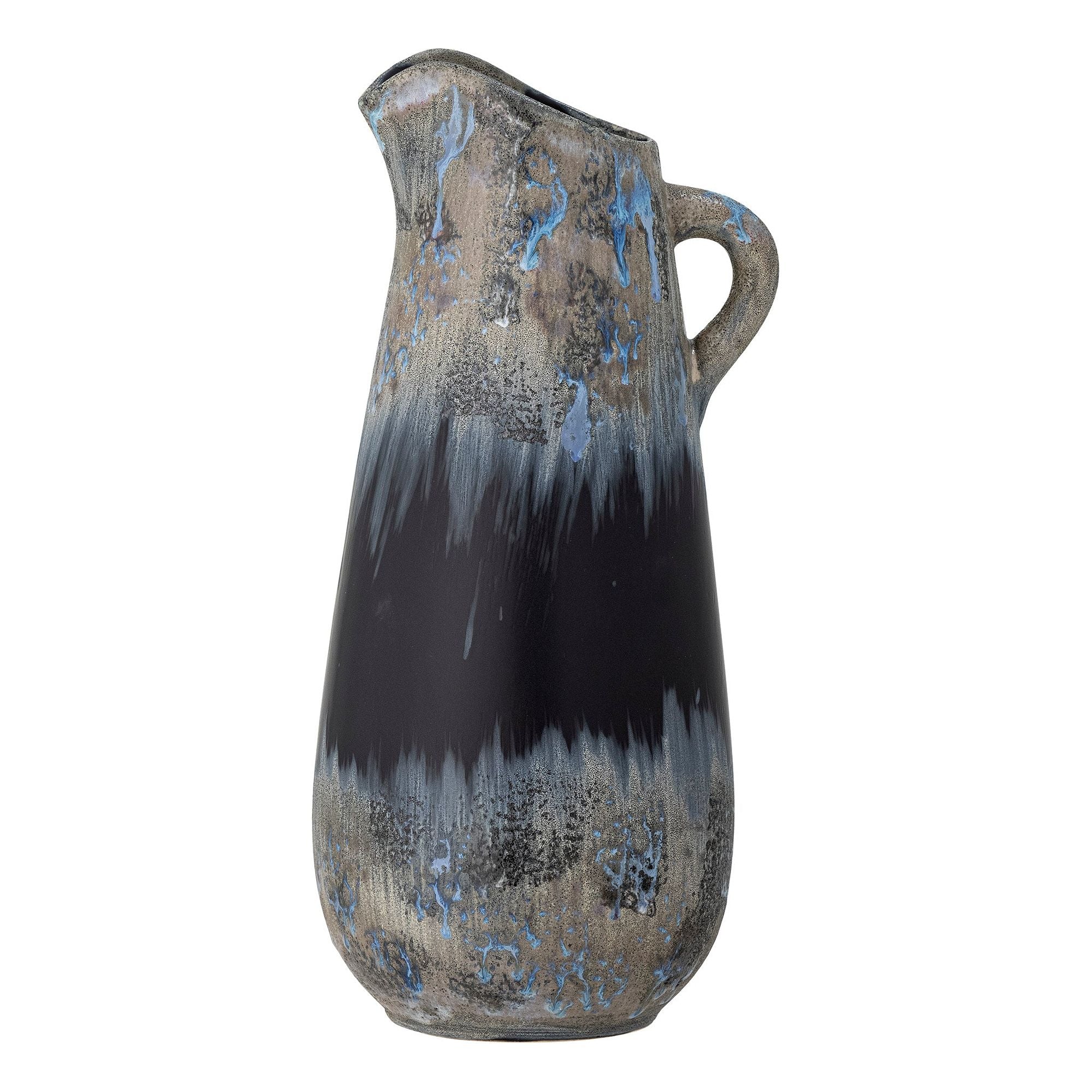 Creative Collection Khumo Vas, Svart, Stengods