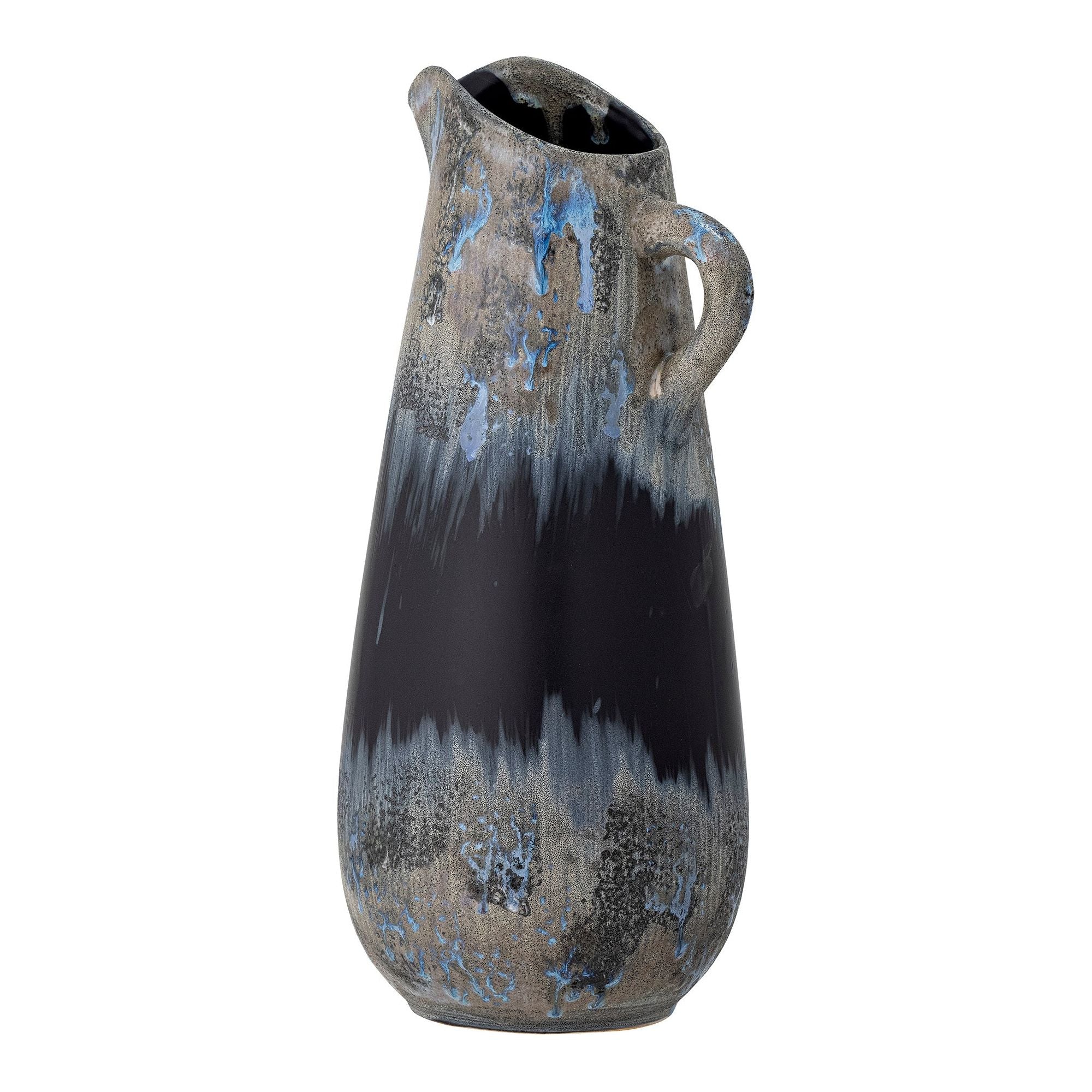 Creative Collection Khumo Vas, Svart, Stengods