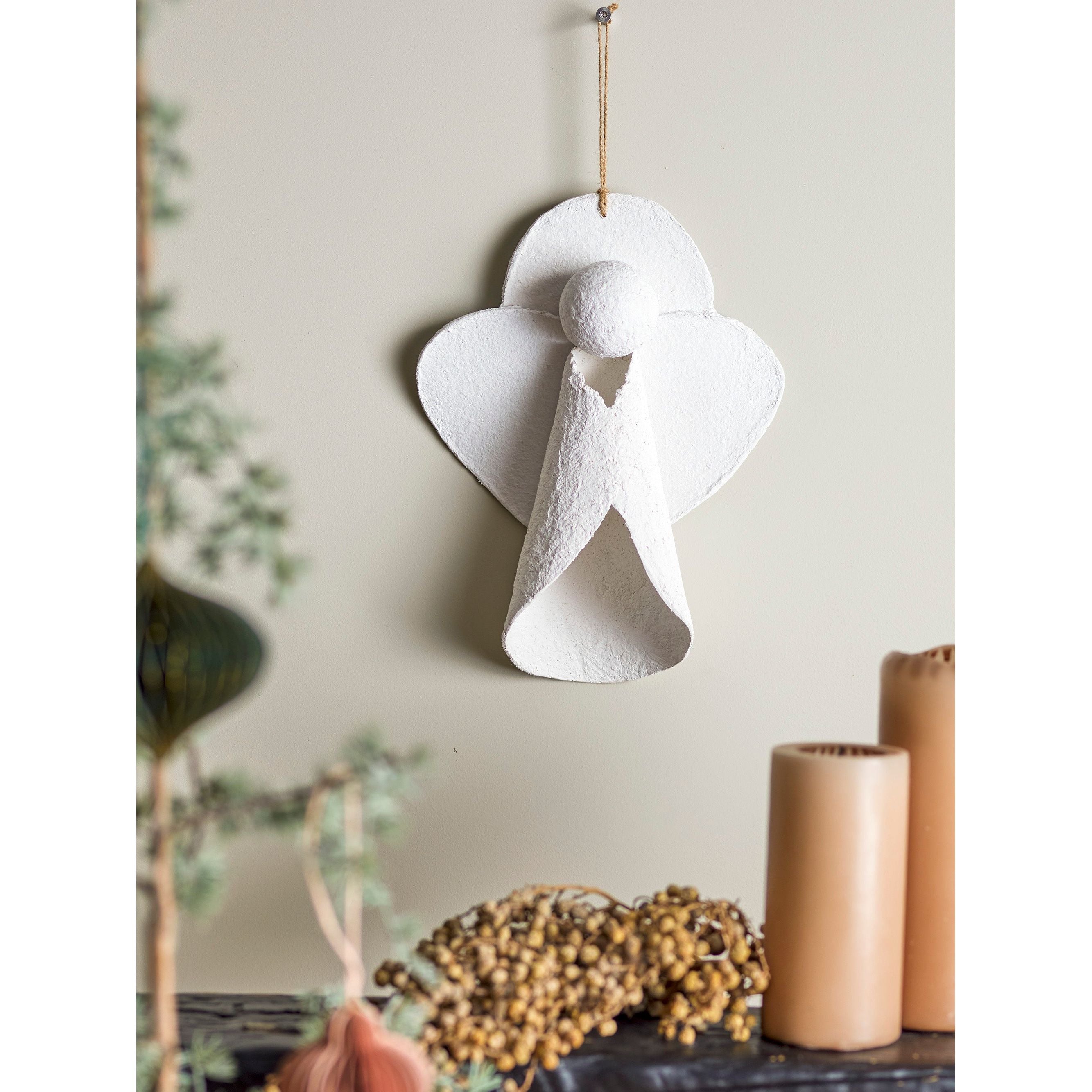 Bloomingville Argelers Deco, Vit, Pappersmaché