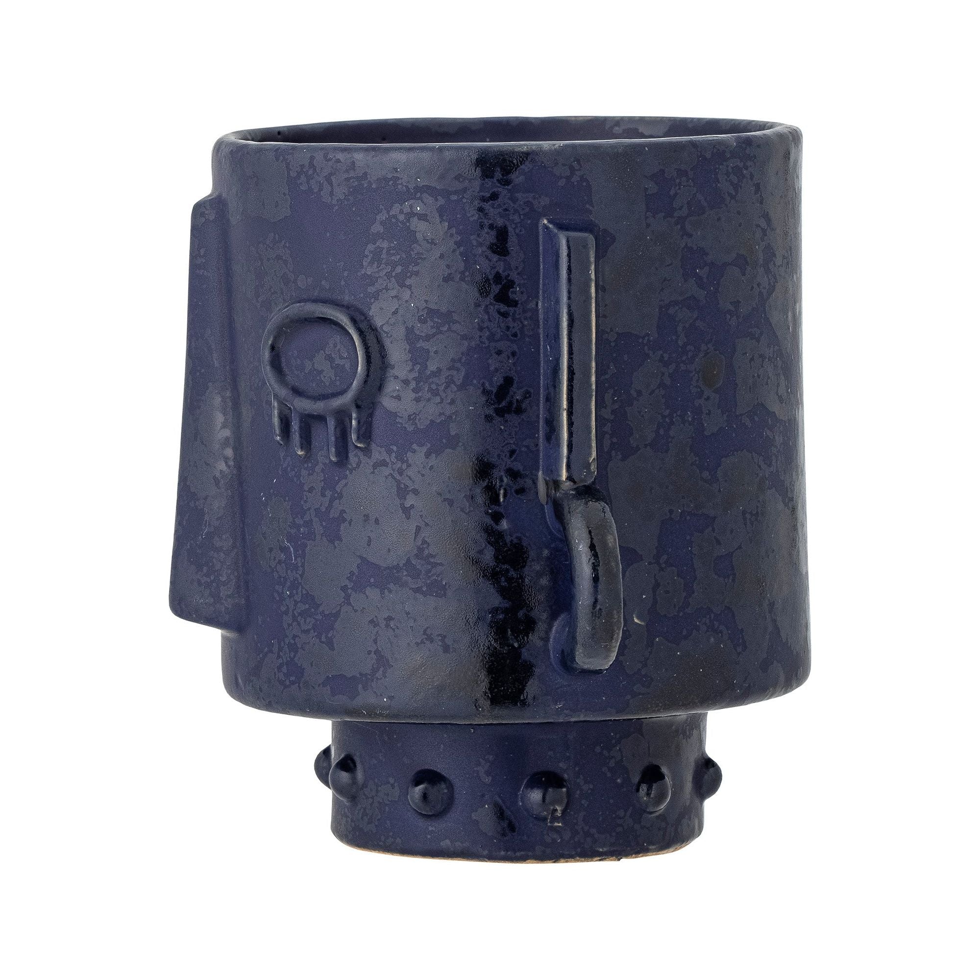 Bloomingville Ceejay Blomkruka, Blå, Stengods