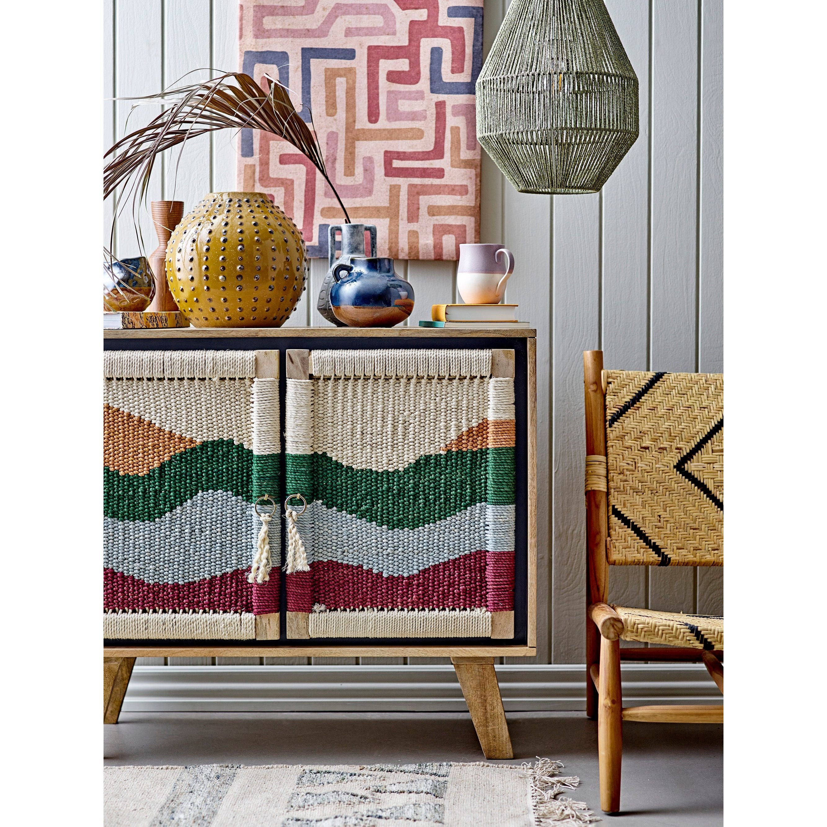 Creative Collection Toofan Vas, Gul, Stengods