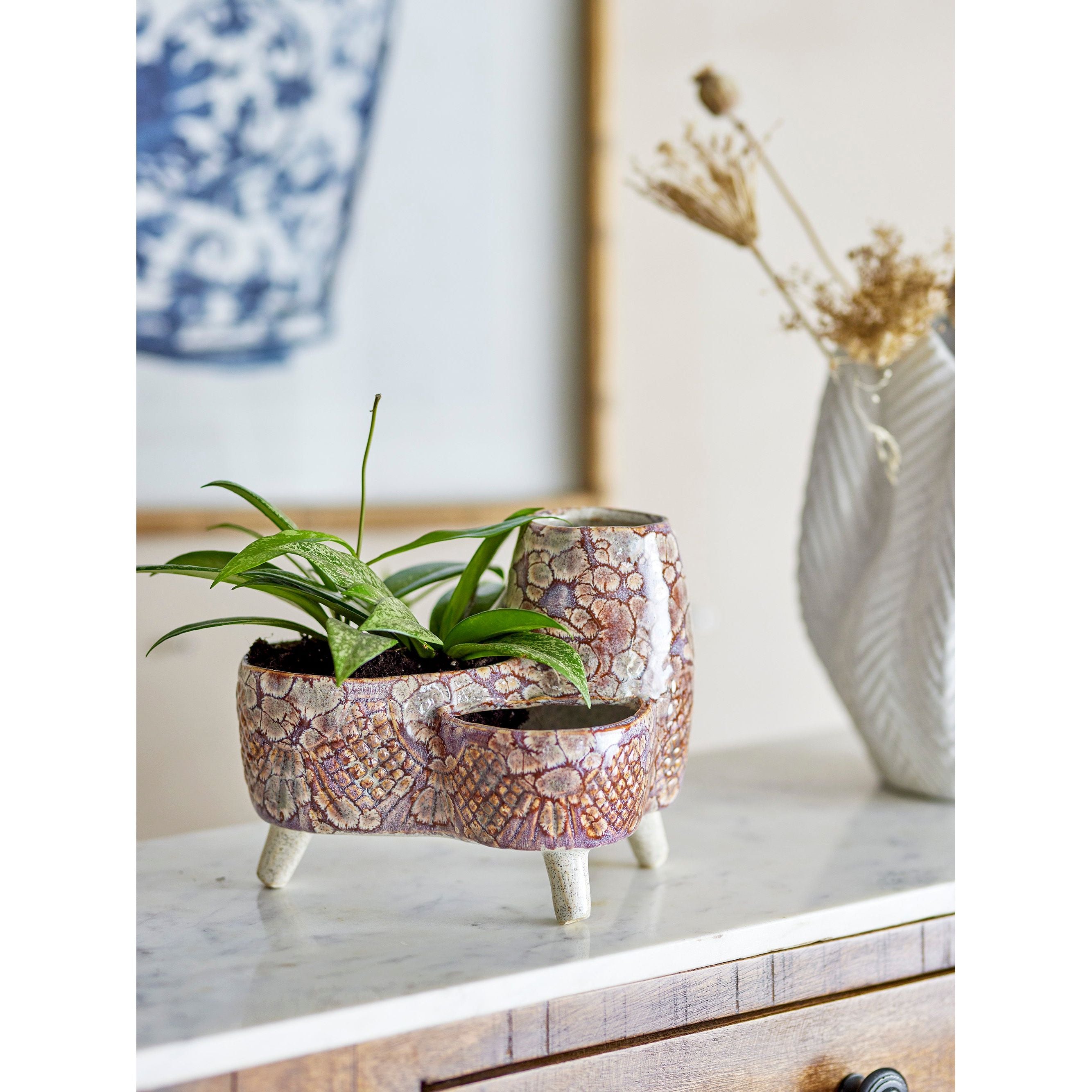 Creative Collection Shaya Blomkruka, Natur, Stengods