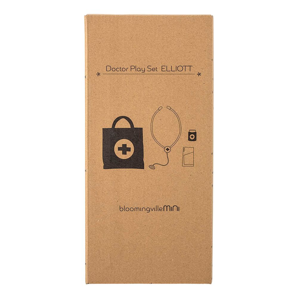 Bloomingville Mini Elliott Leksakset, Doktor, Röd, FSC®100%, MDF