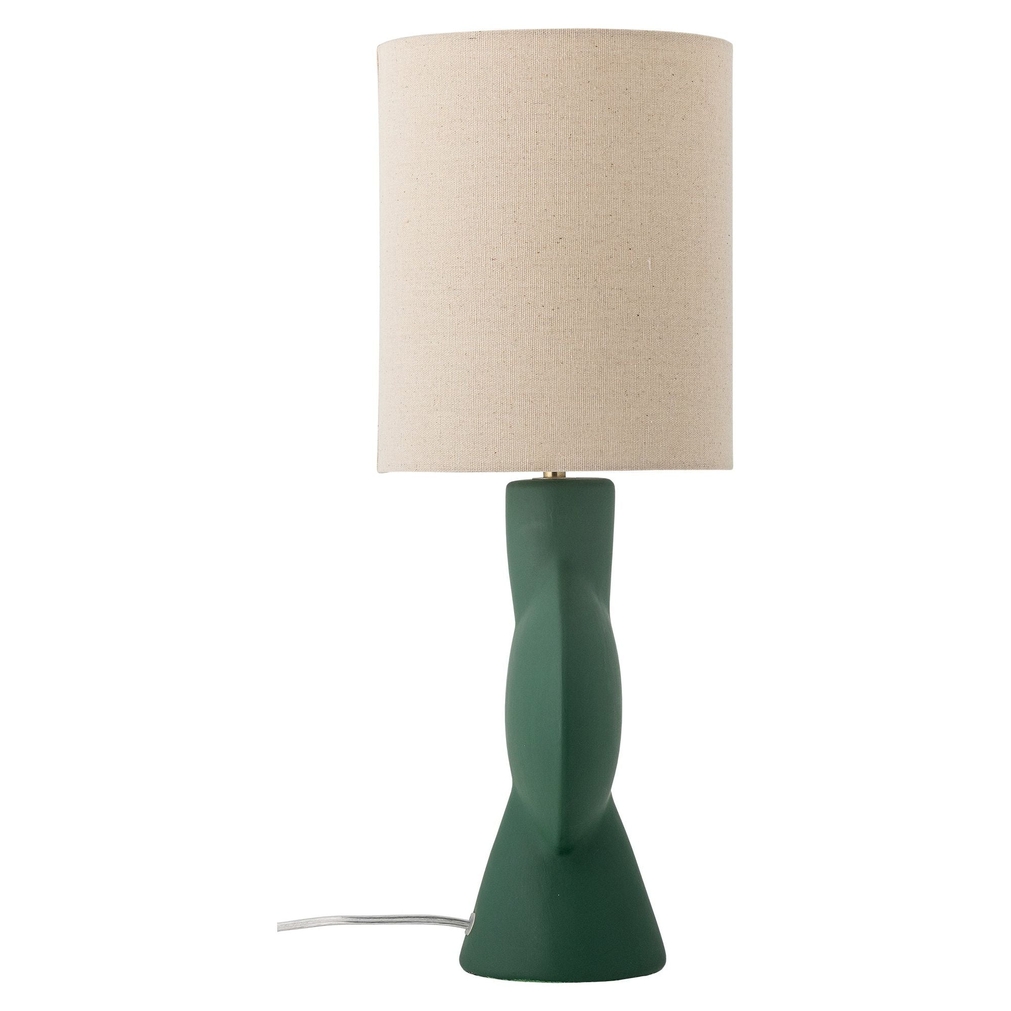 Bloomingville Sergio Bordslampa, Grön, Stengods